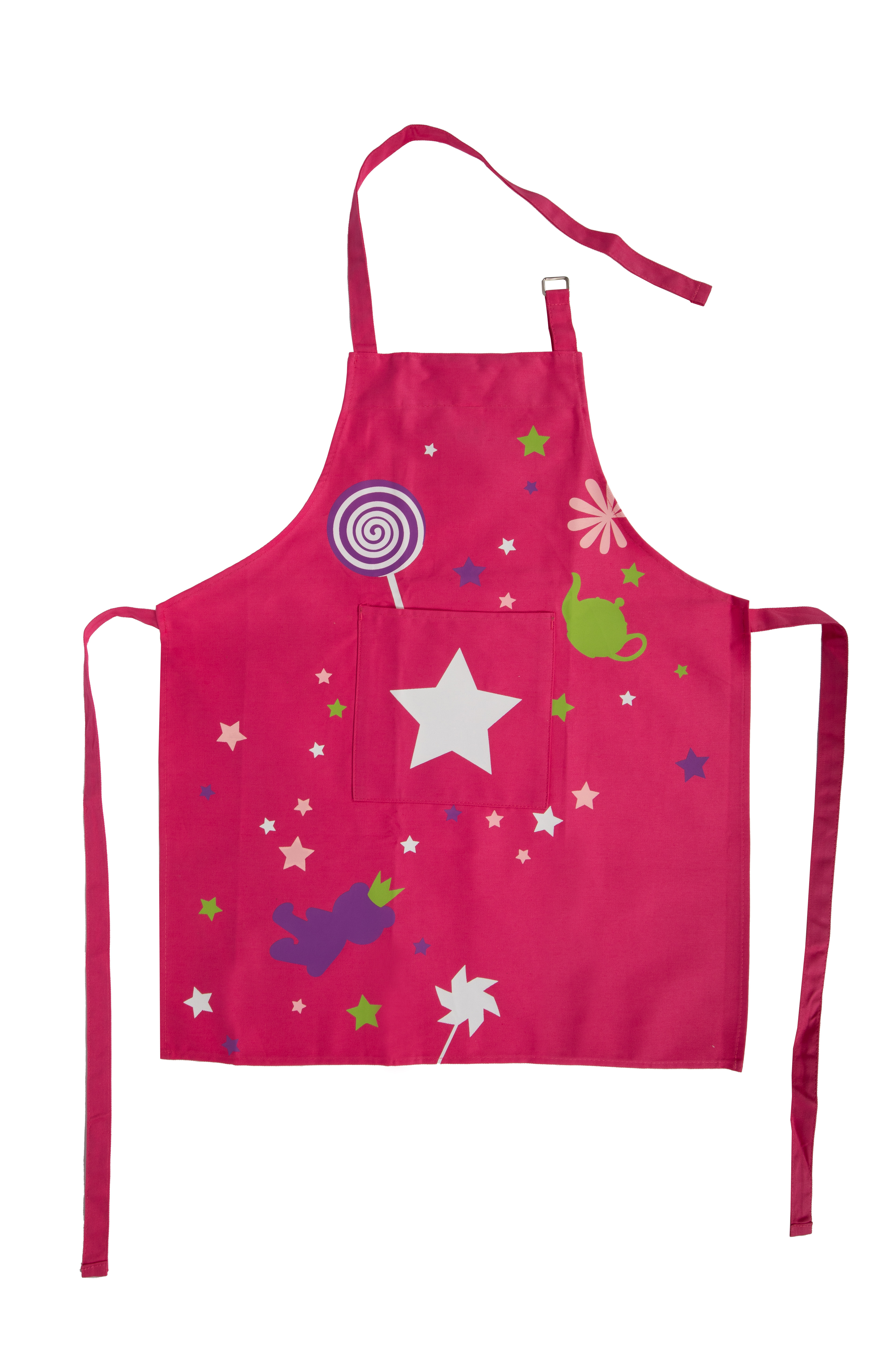 Kitchen set kids crown, 52x63cm, pink