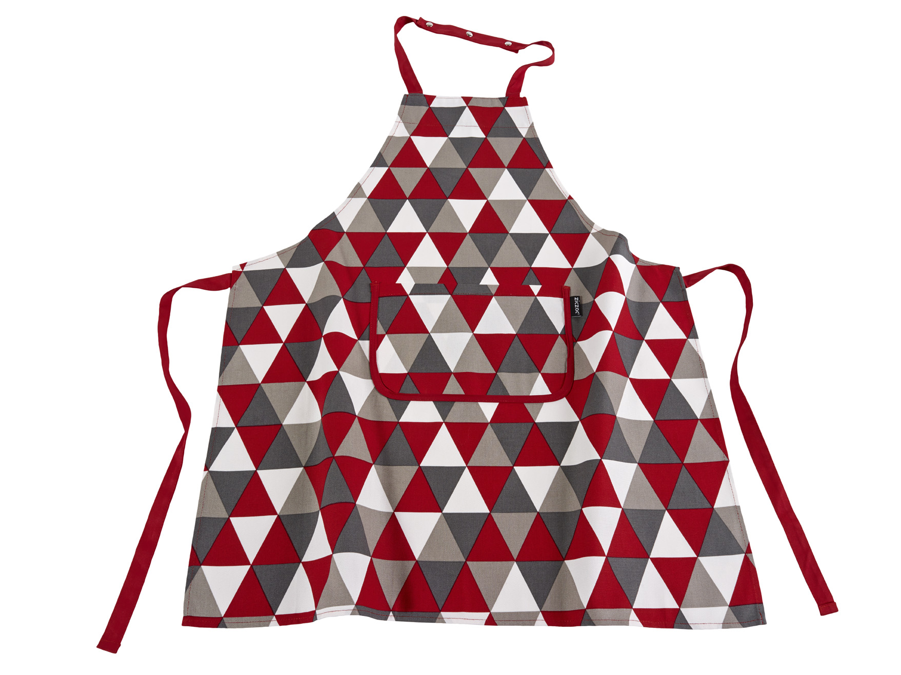 Tablier shape 80x85, rouge