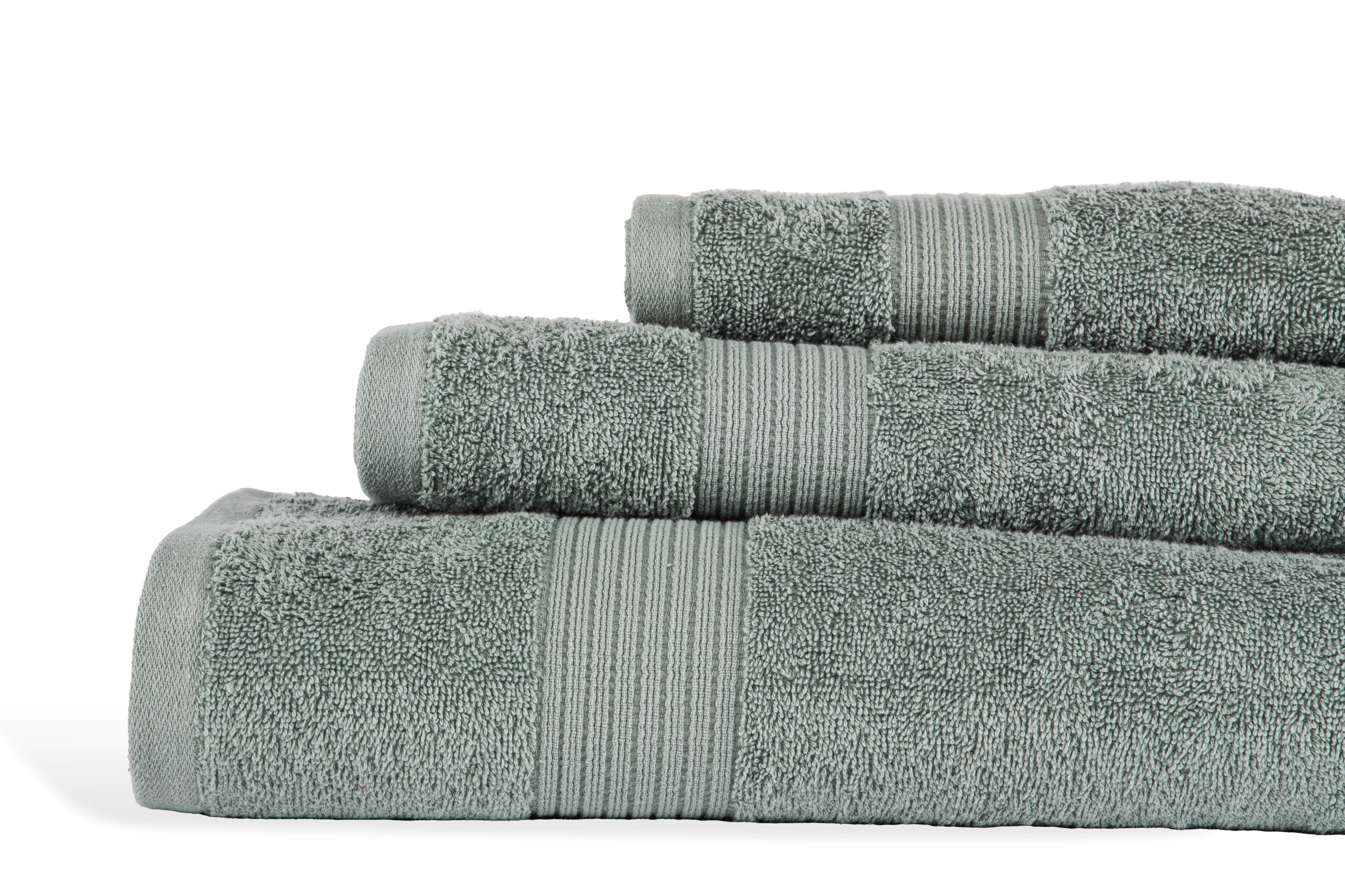 Bath towel EDEN 70x140cm, sage green