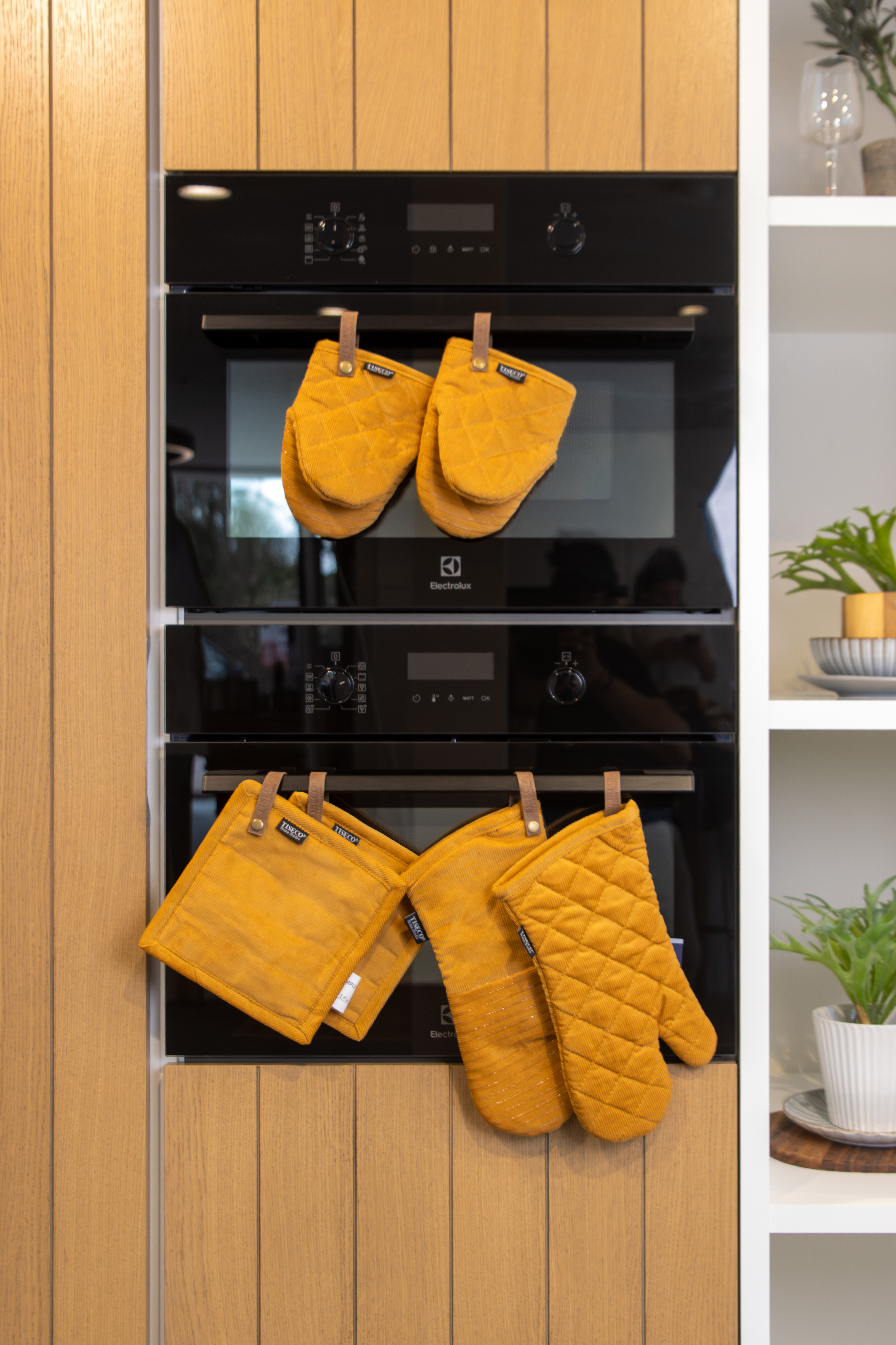 Pannenlap VELMAR - SET/2 - 20x20 cm, mustard
