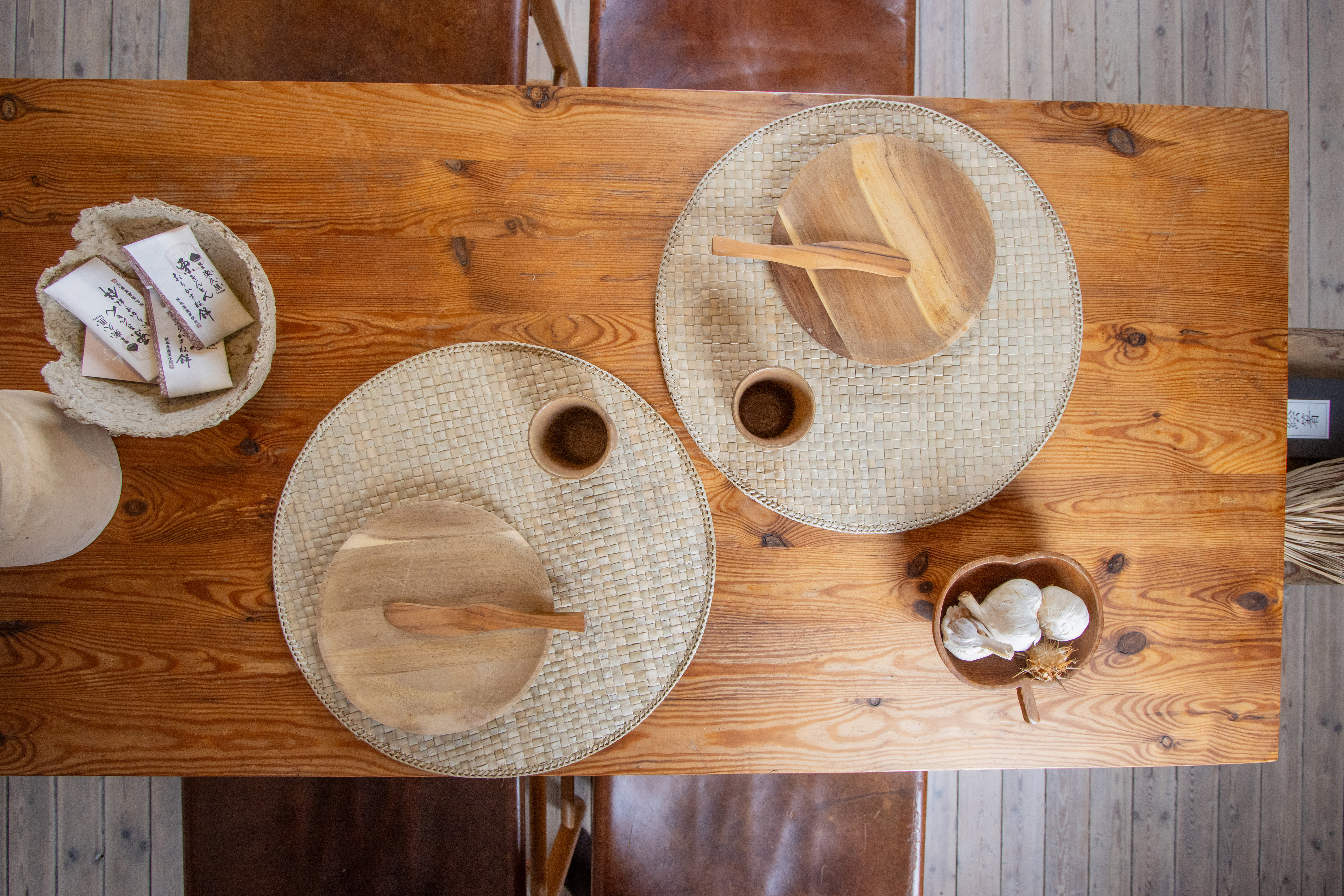 Placemat YARA - Dia 38 cm - Round, beige