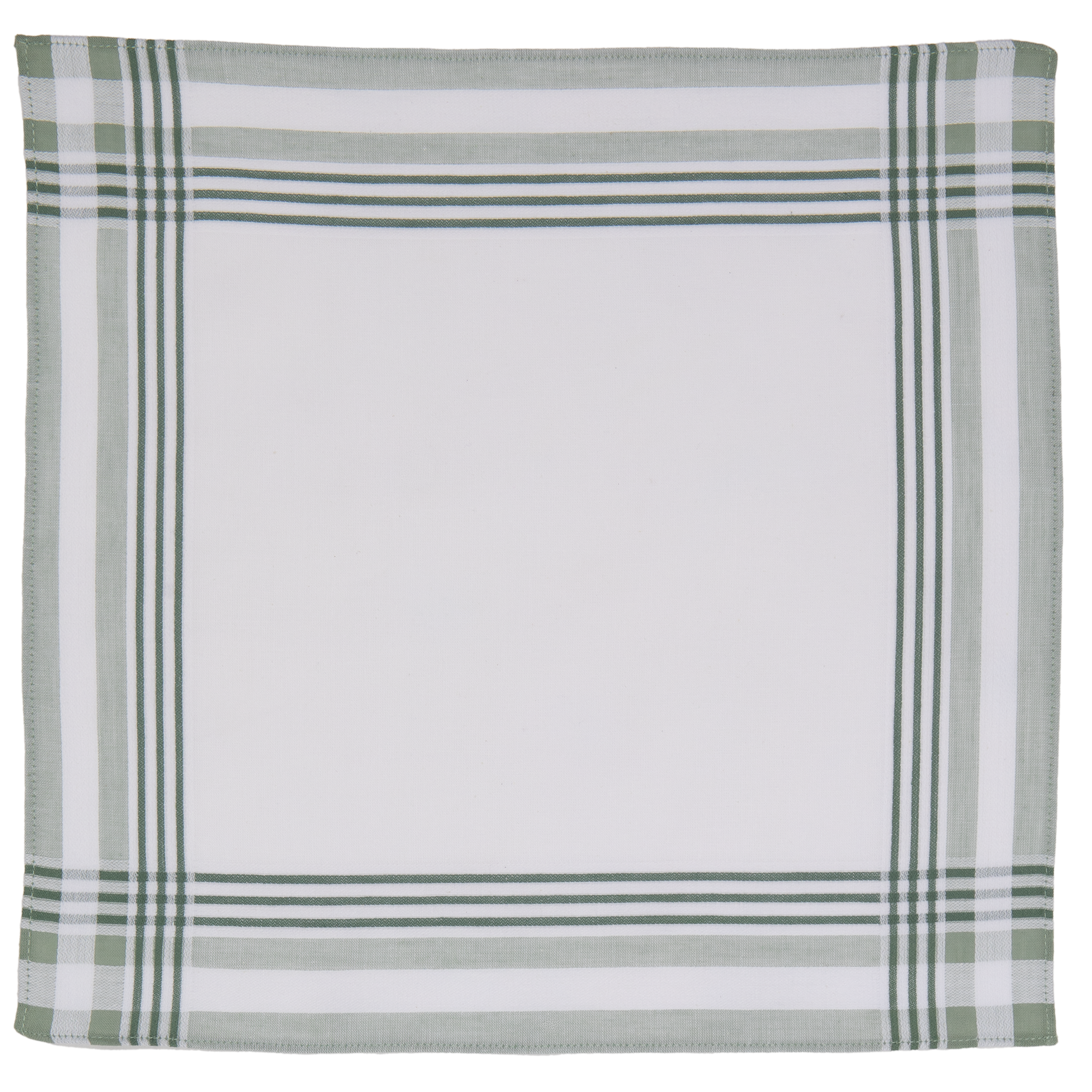 Ladies handkerchiefs ALTA 2 - SET/6 - 30x30 cm, green