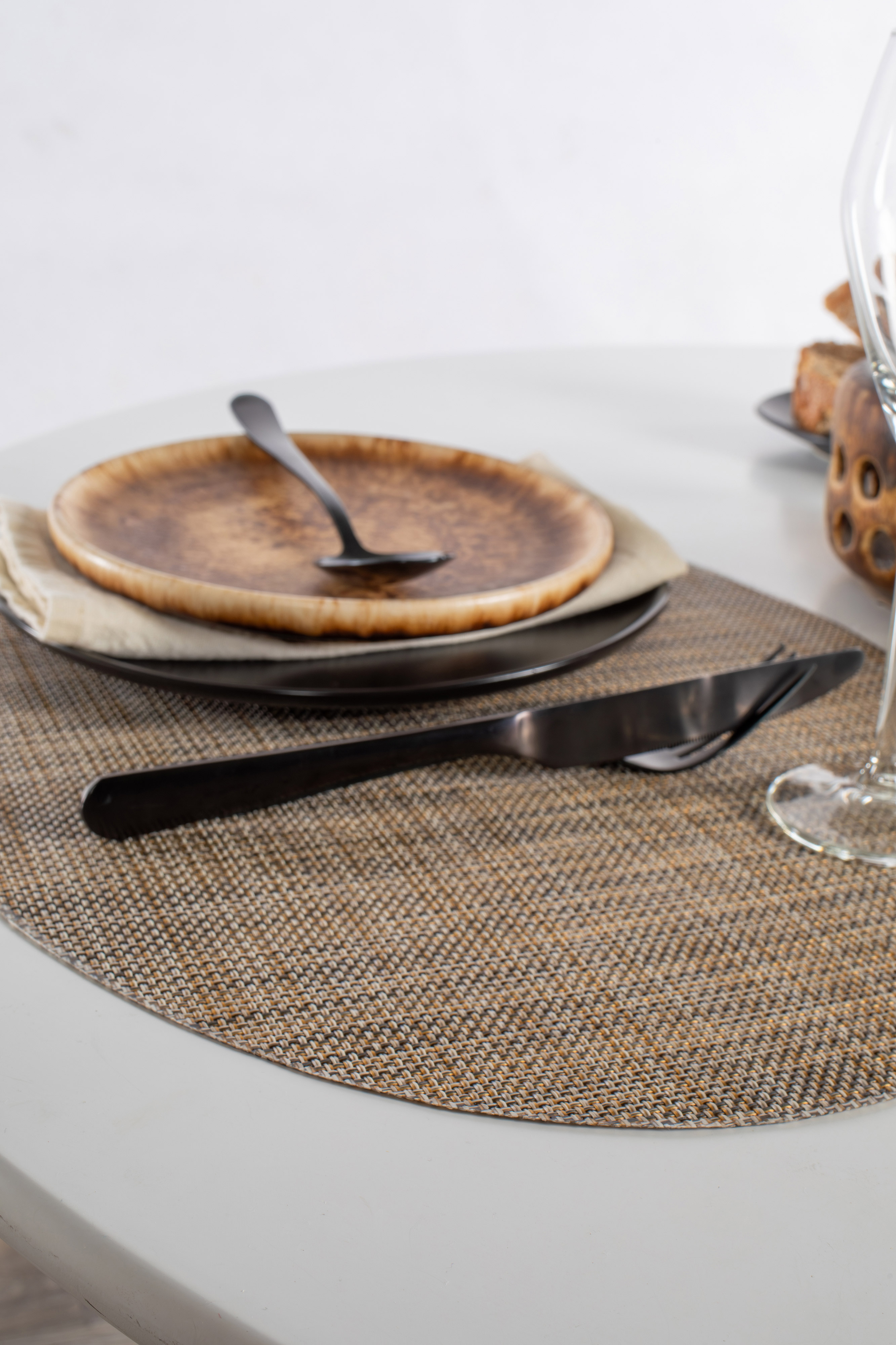 Placemat PURUS - Microban® - 33x46 cm, zand