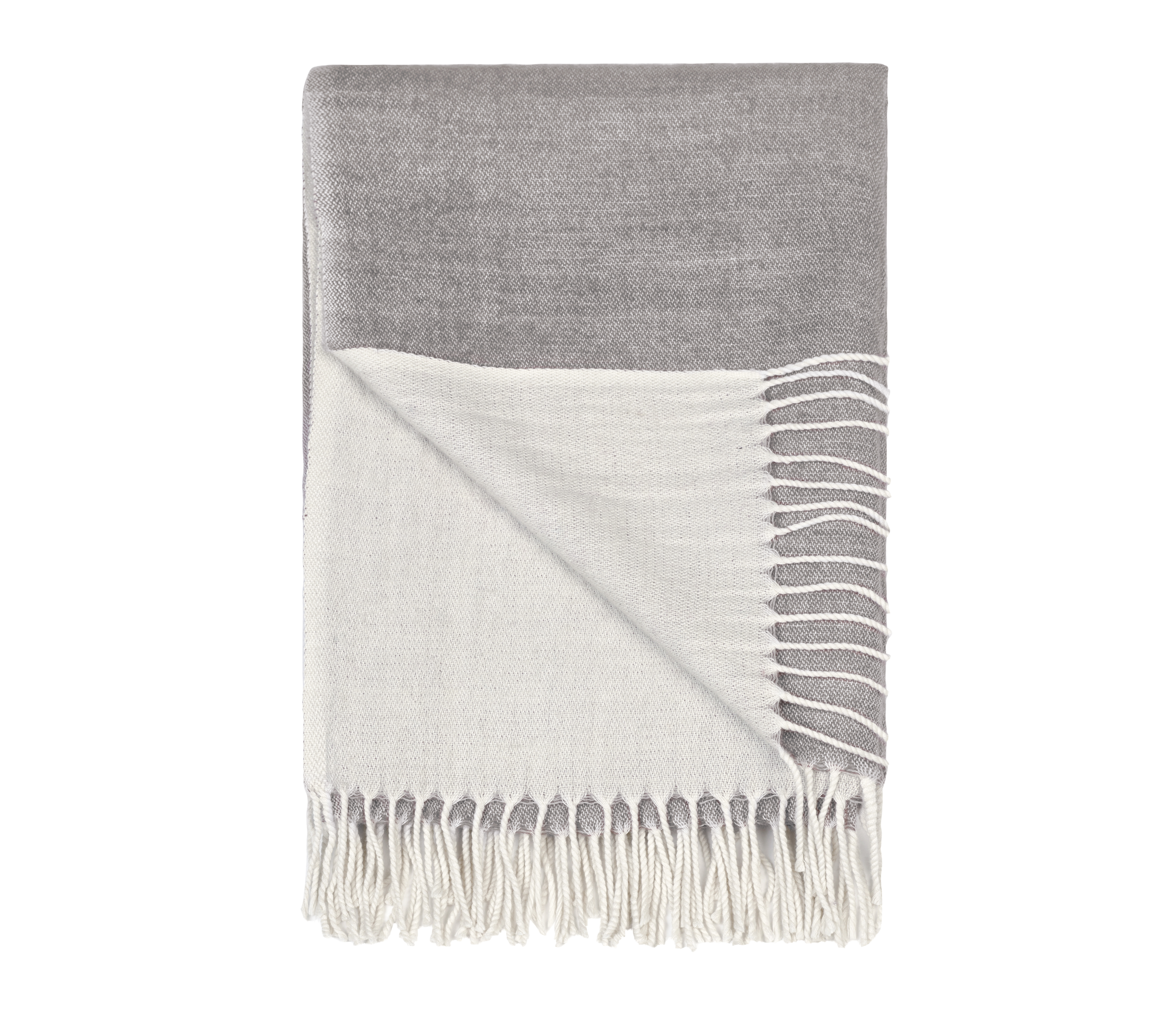 Plaid Woolen, 130x170cm, taupe