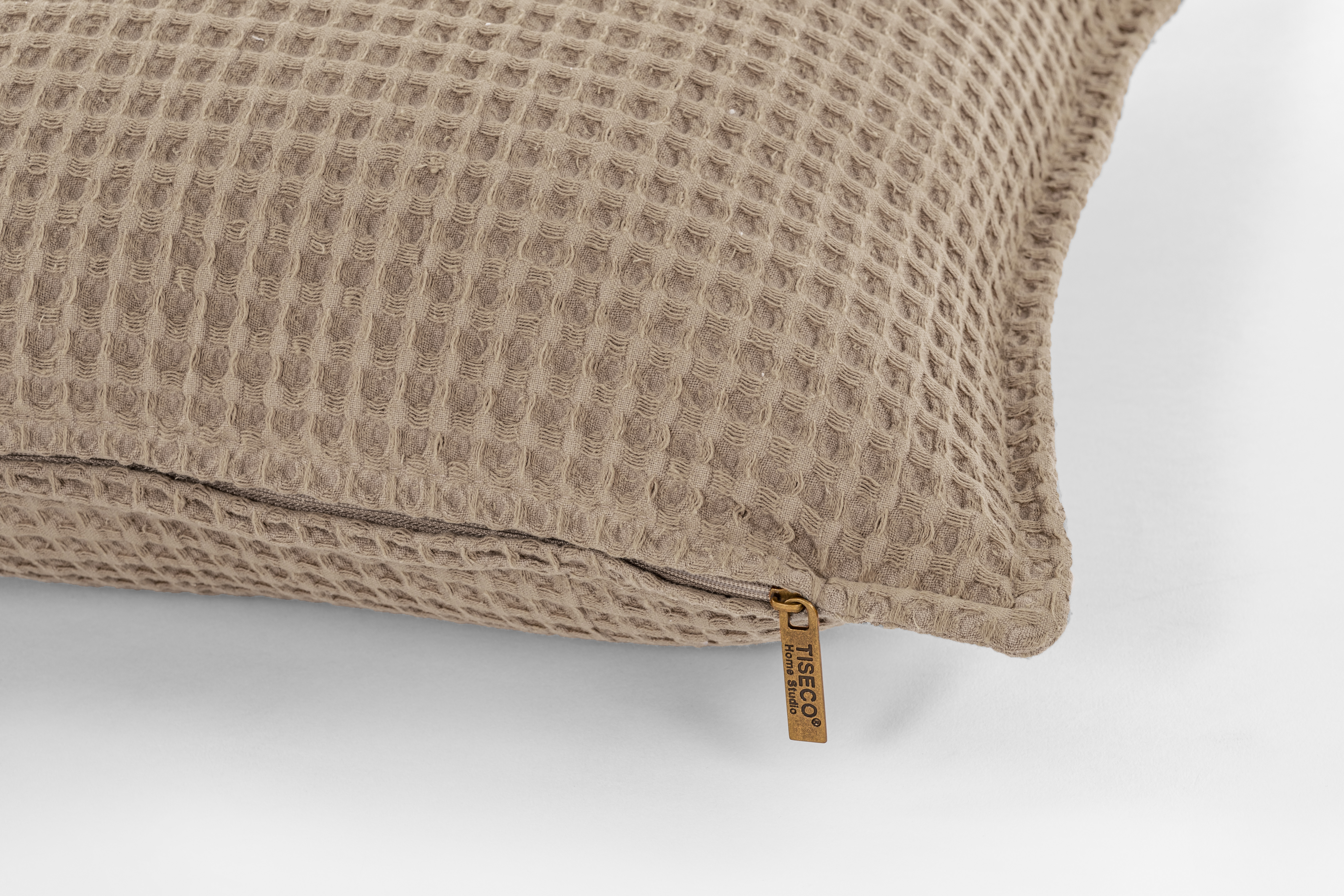 Coussin (rempli) HONEYCOMB 45X45cm, taupe
