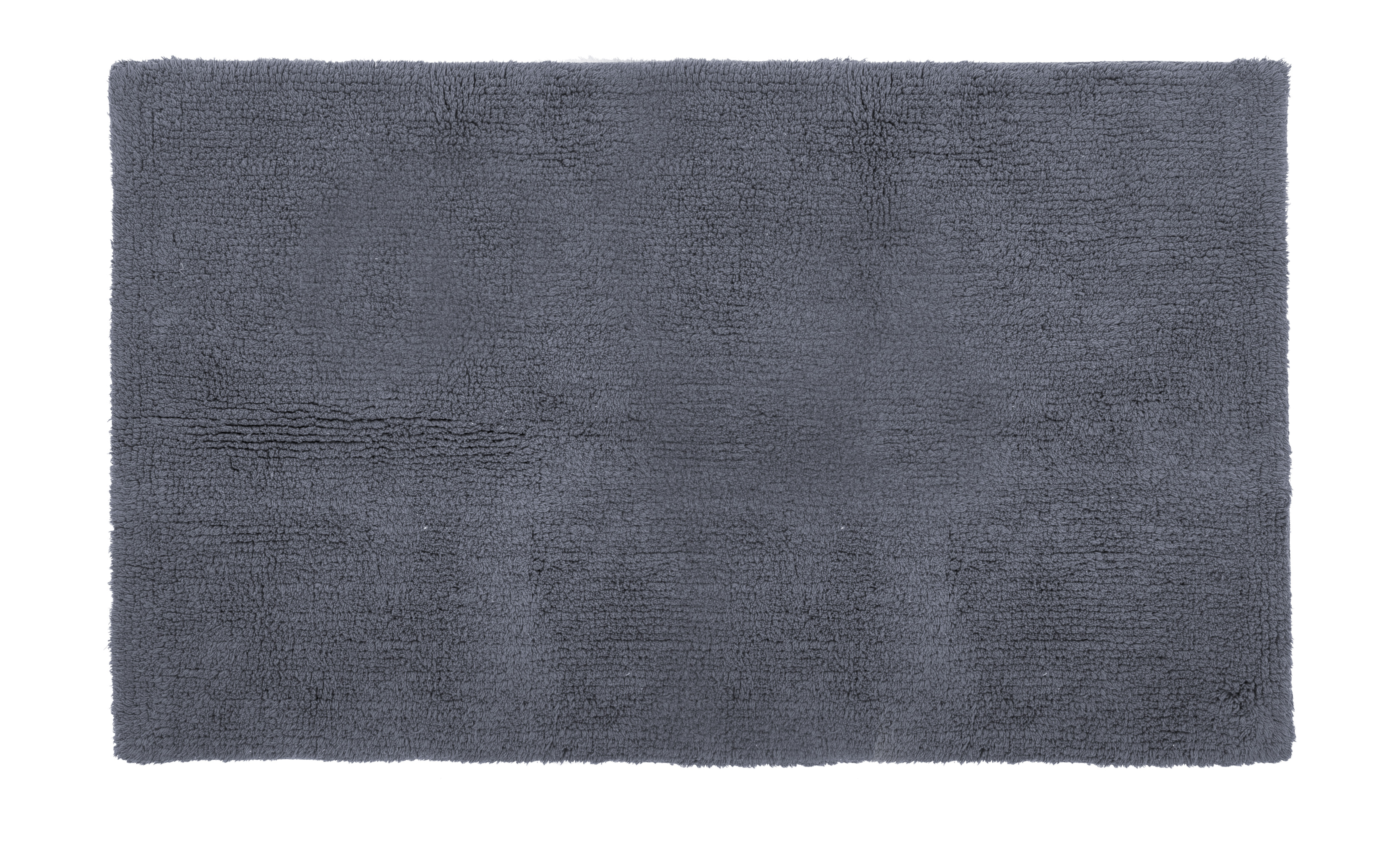 Tapis de bain RIVA - coton antidérapant, 60x100cm, stone blue