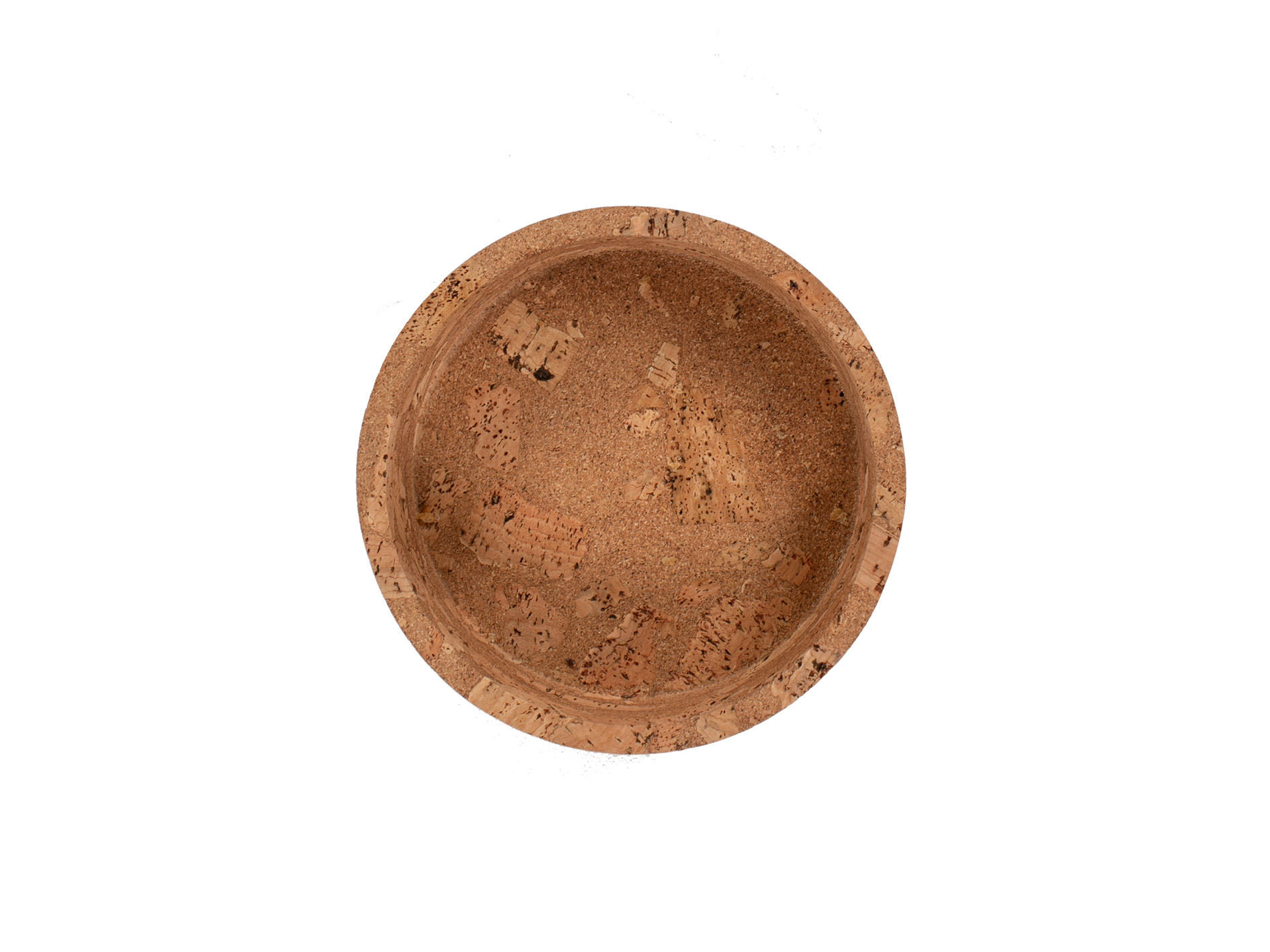 Bowl QUERCO cork round dia 20cm - rock/1108