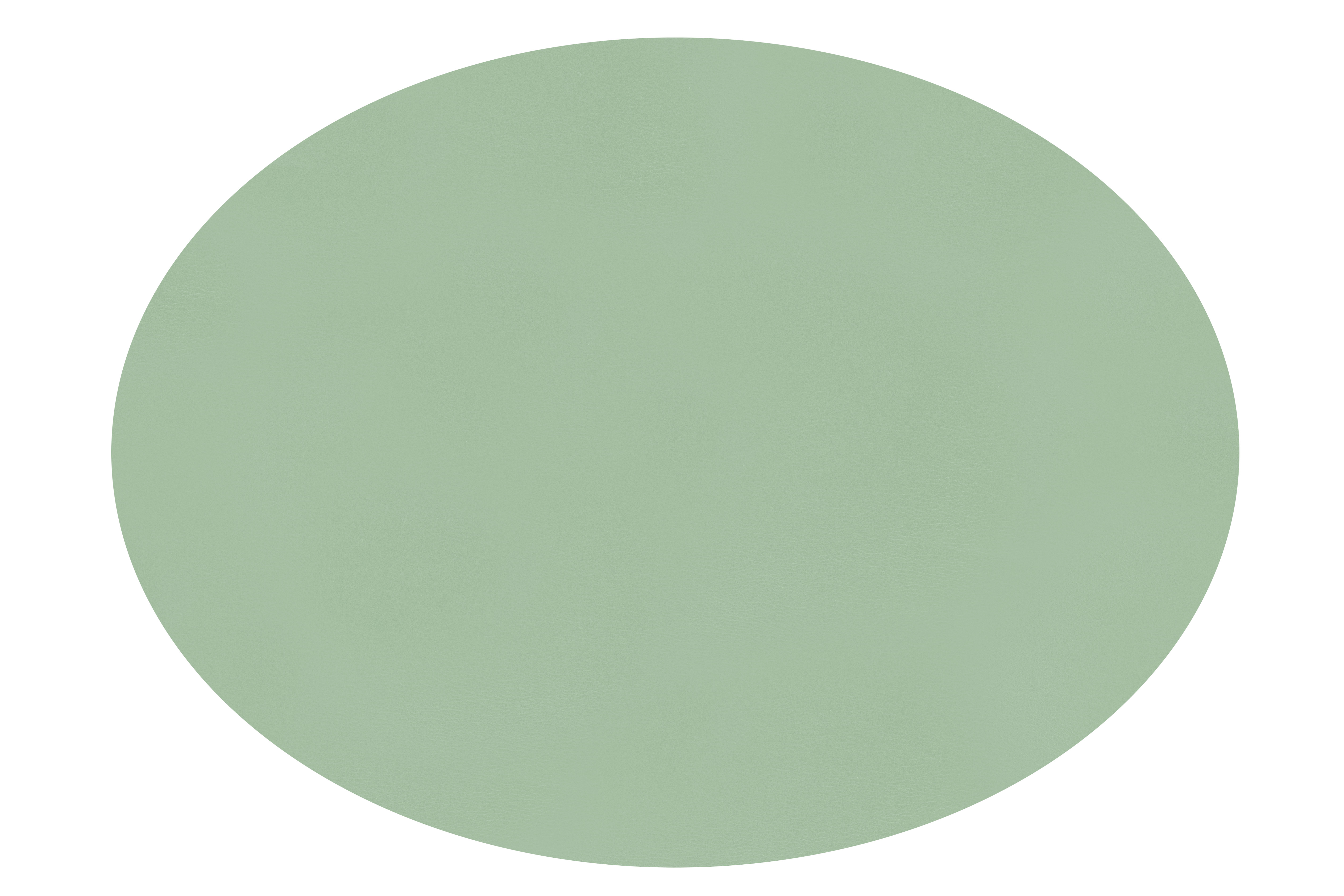 Placemat TOGO, oval, 33x45cm, green