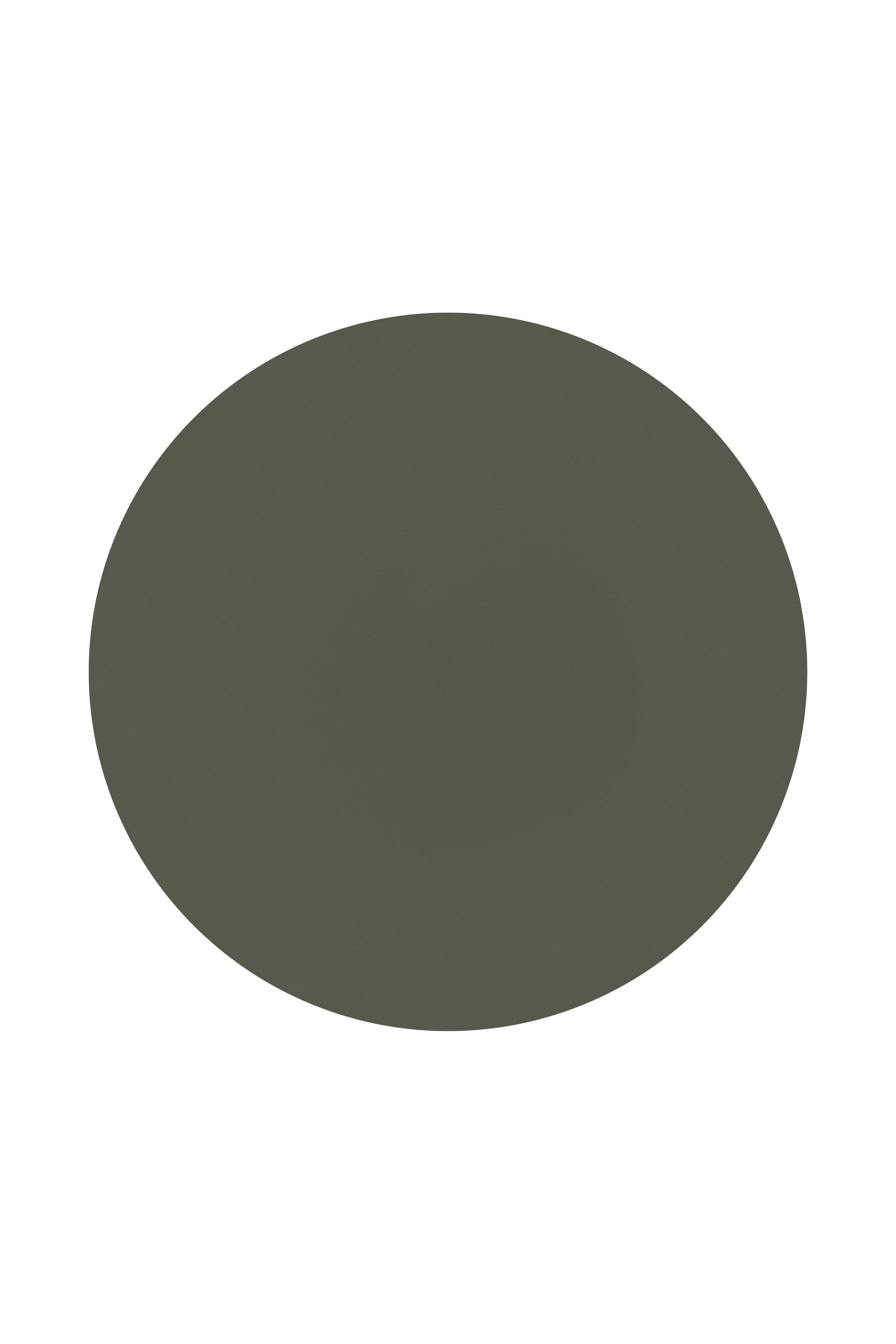 Placemat round - TOGO - 38cm, grey