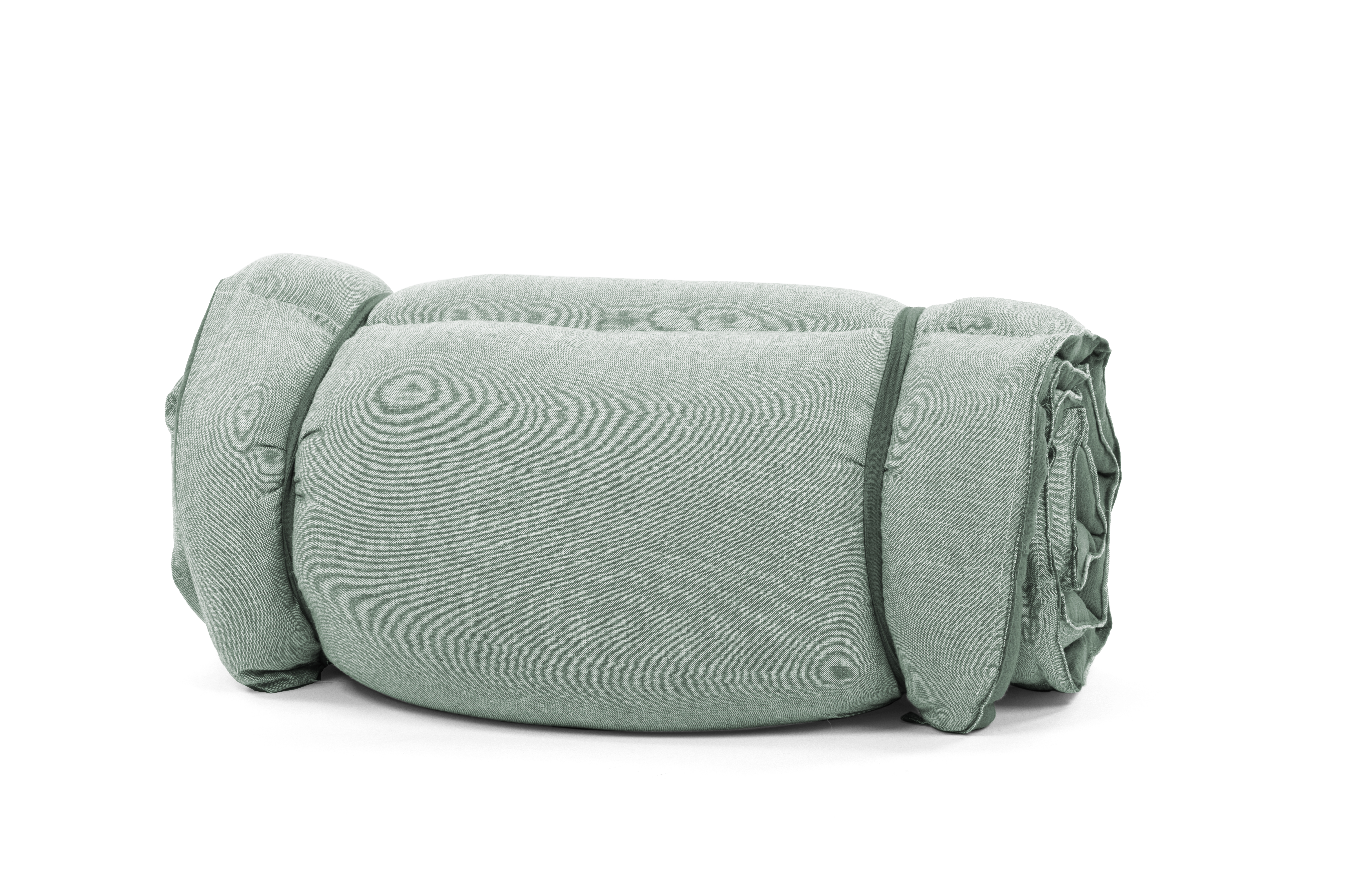 Futon mat CHAMBRAY - 180x60cm, green