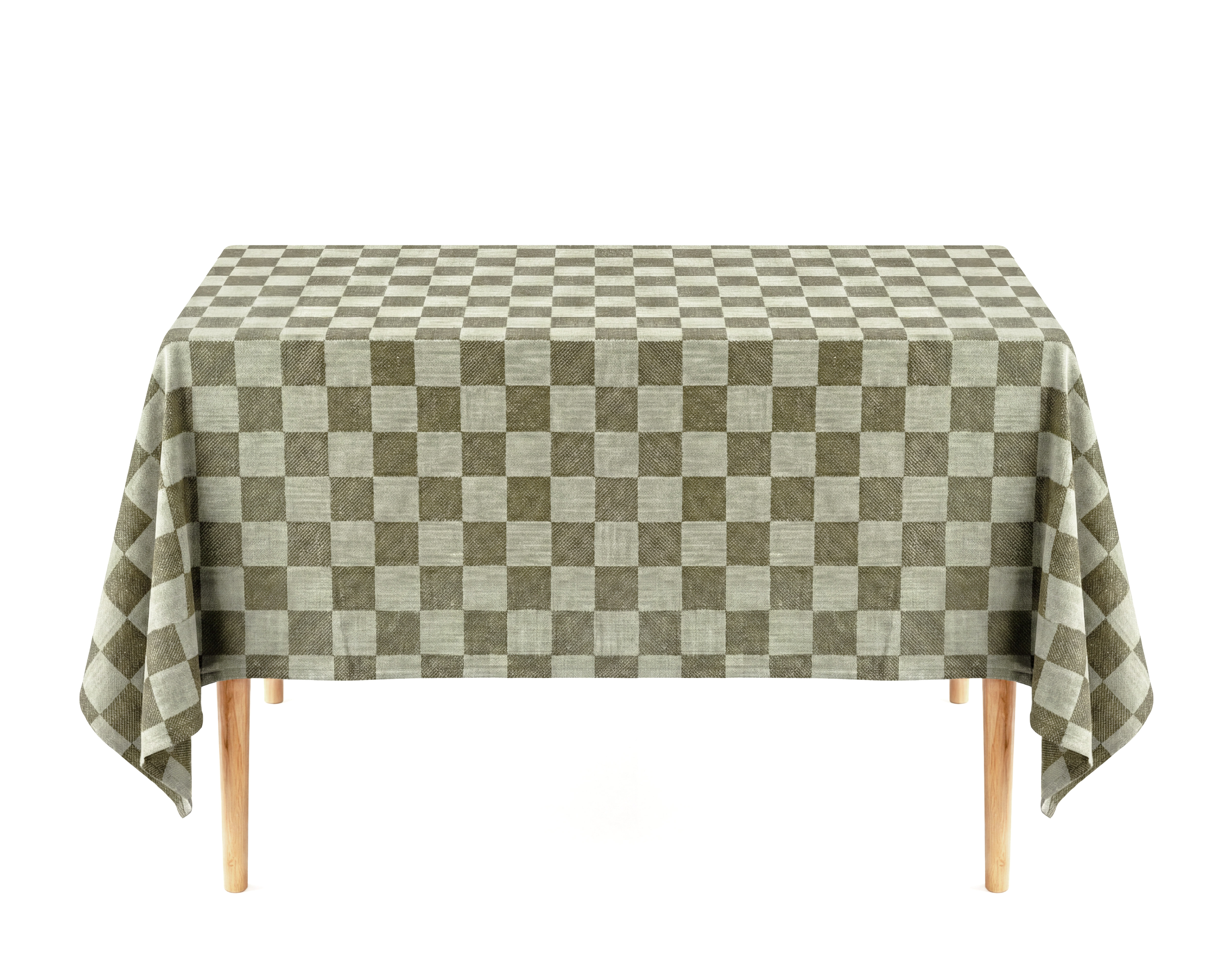 Tafelkleed HARRIET - 145x300 cm, kaki groen