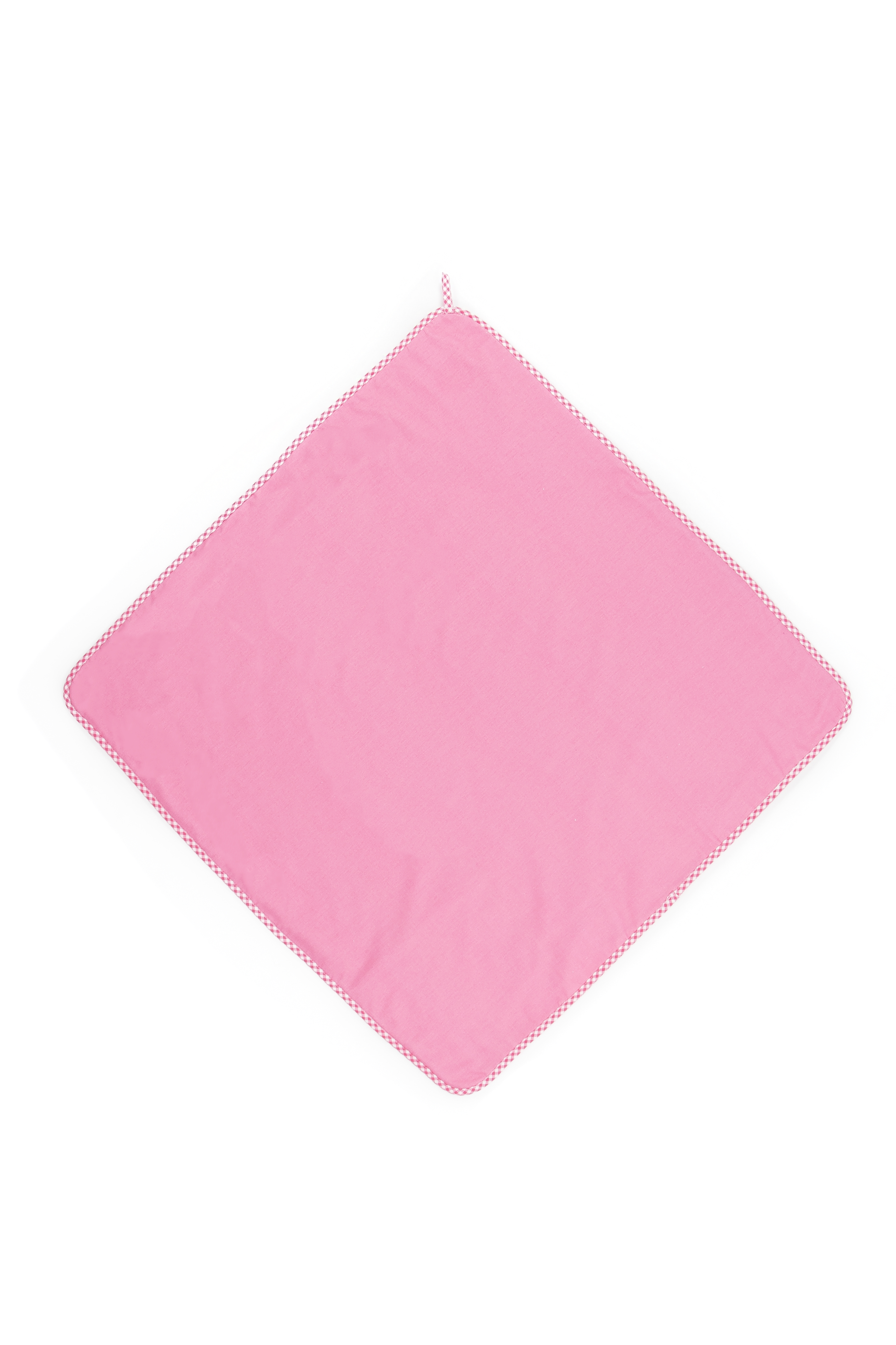 Badcape Girl uni roze, 75x75 cm