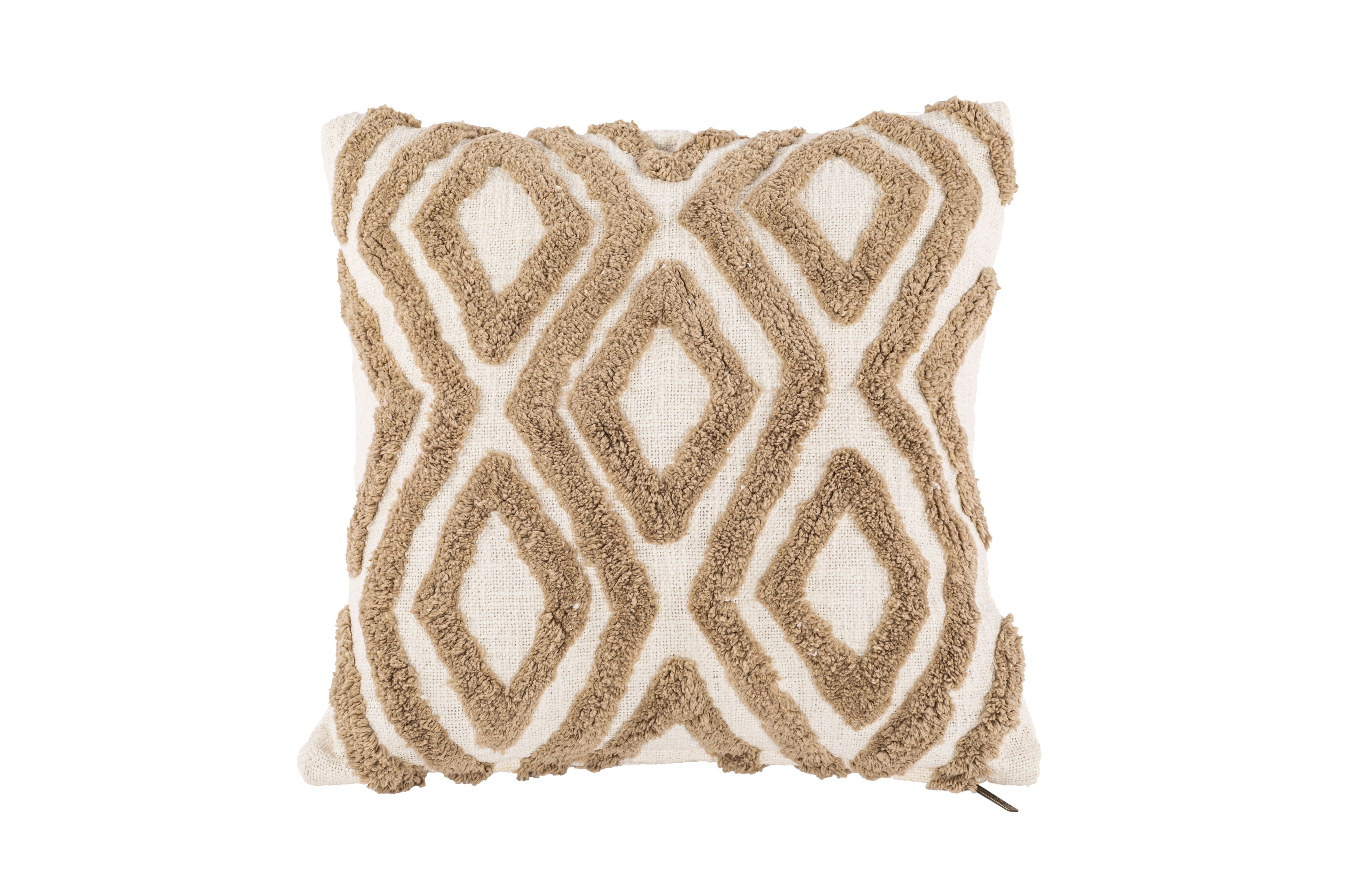 Coussin (rempli) SAHARA CONTRAST 45X45CM, ivory