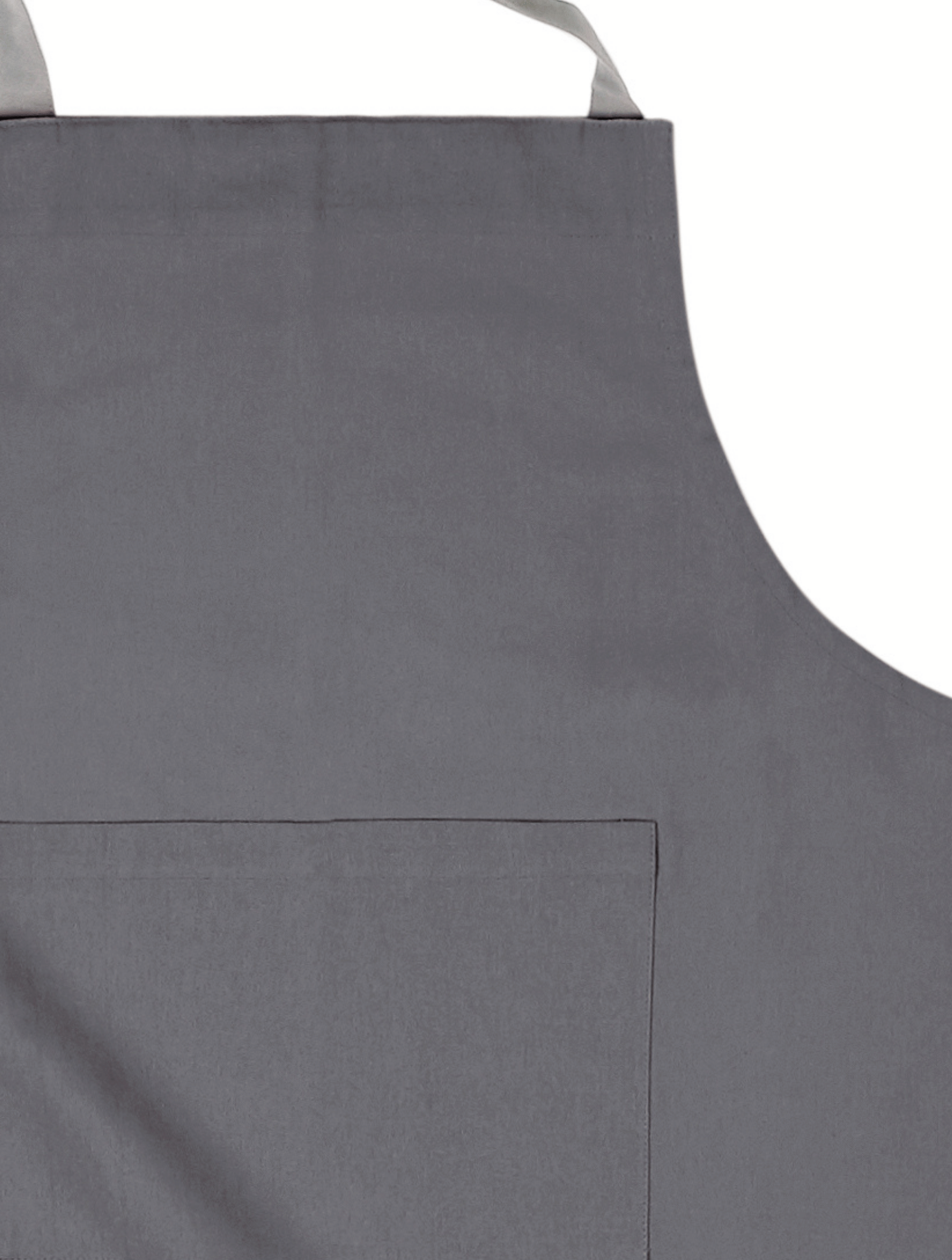 Tablier SOLID - 74x85 cm, gris