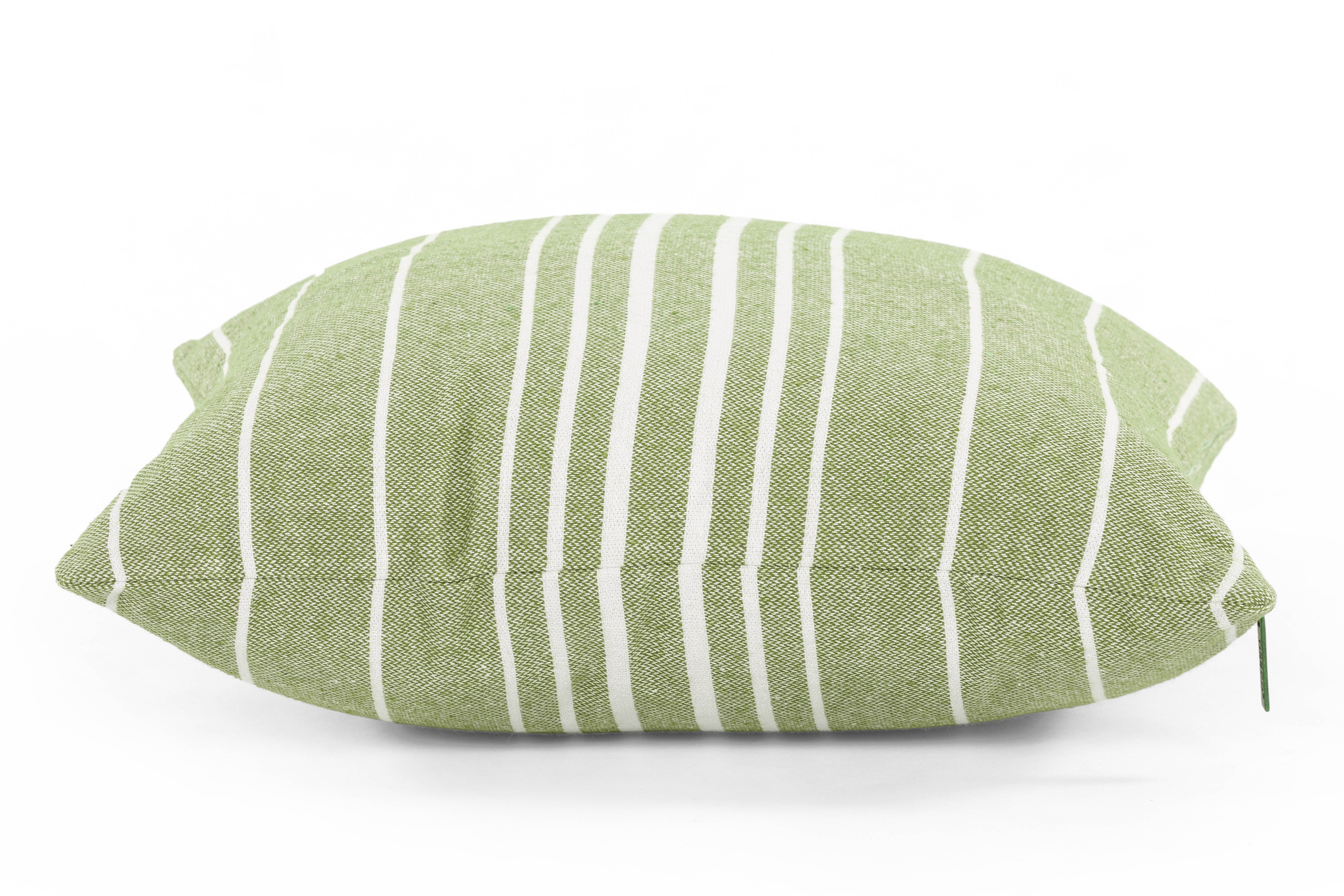 Throw cushion (filled) SOLENE - 45x45 cm, green