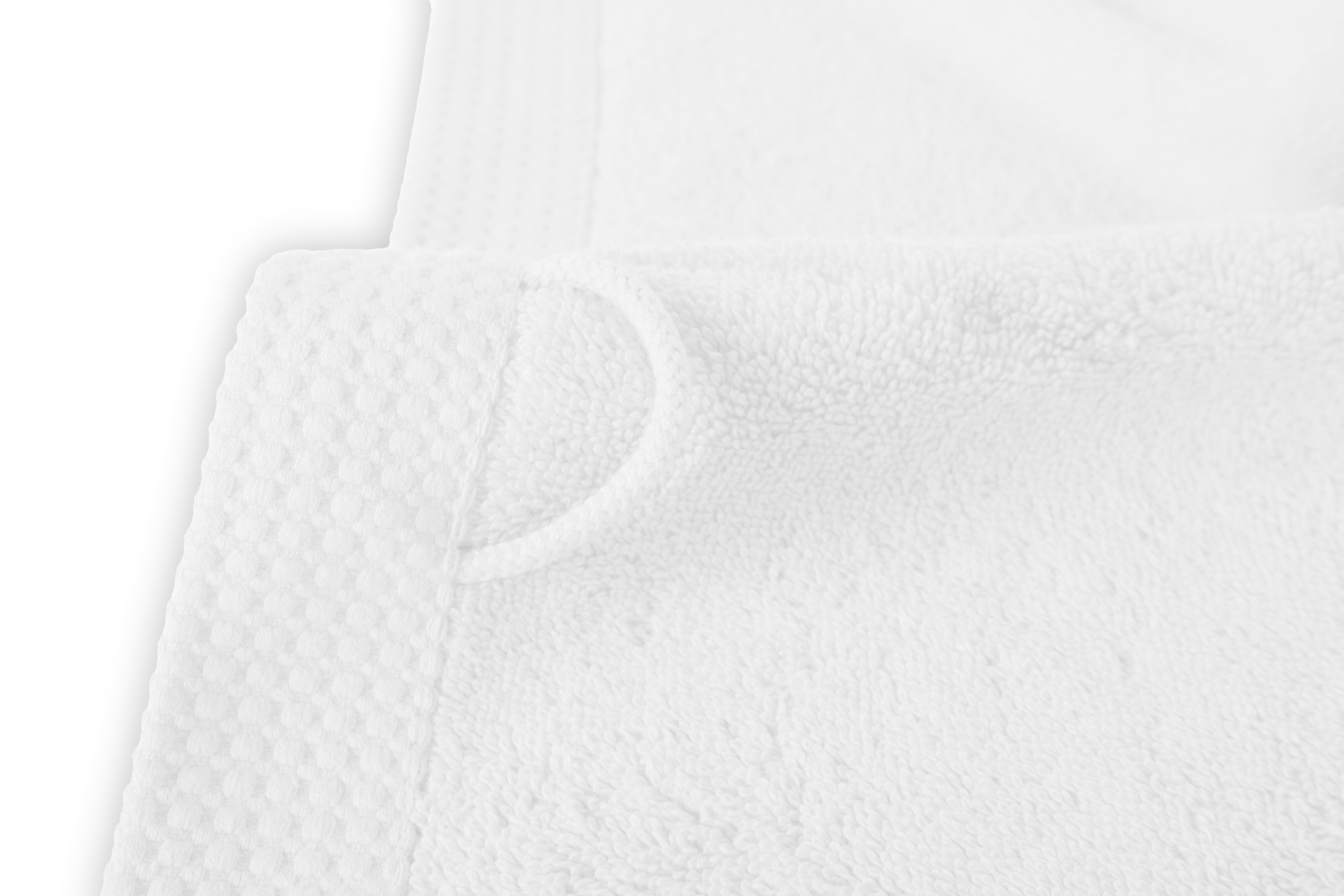 Bath towel DELUX - 50x100 cm, white