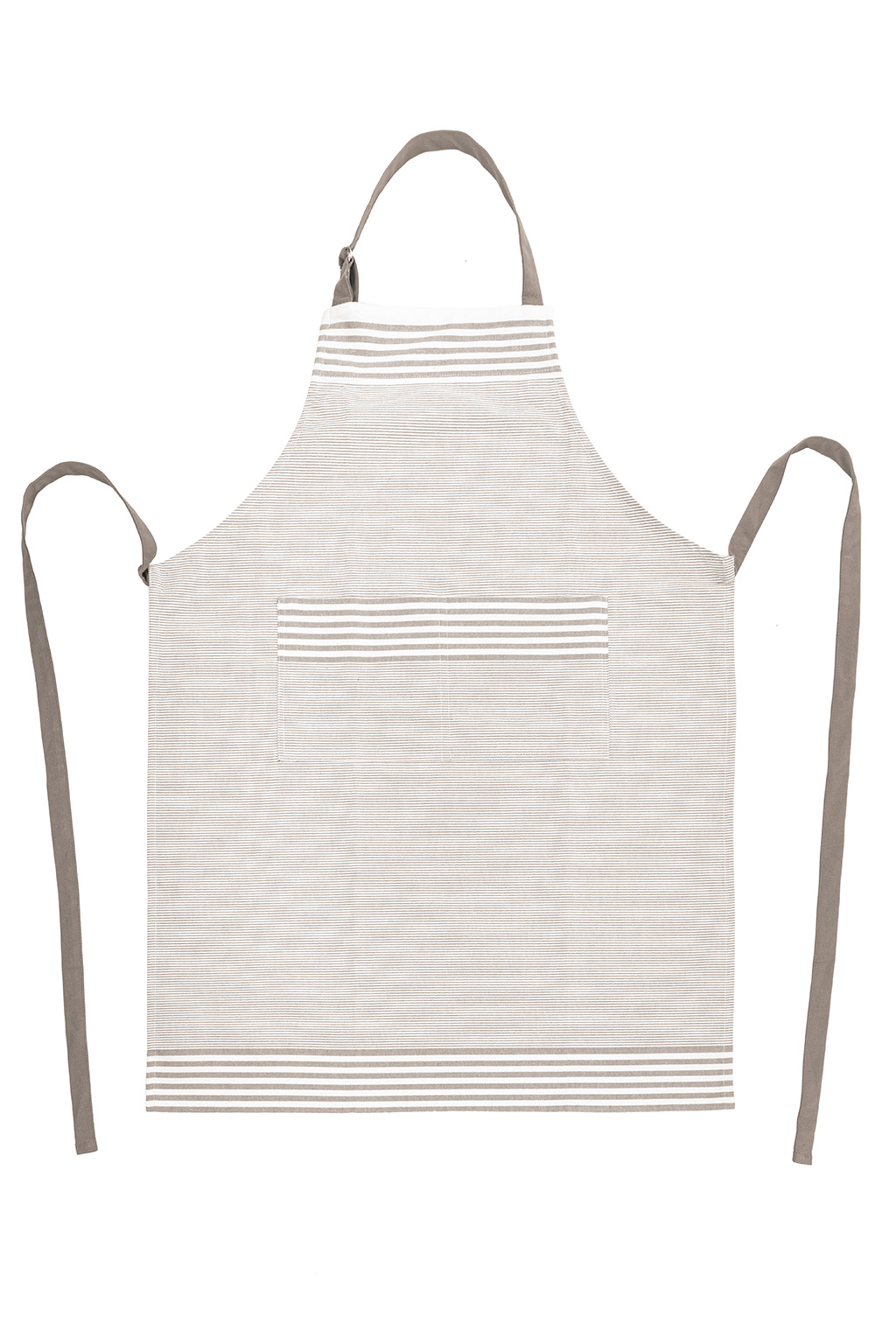 Apron XL-LINES 70x90cm, taupe