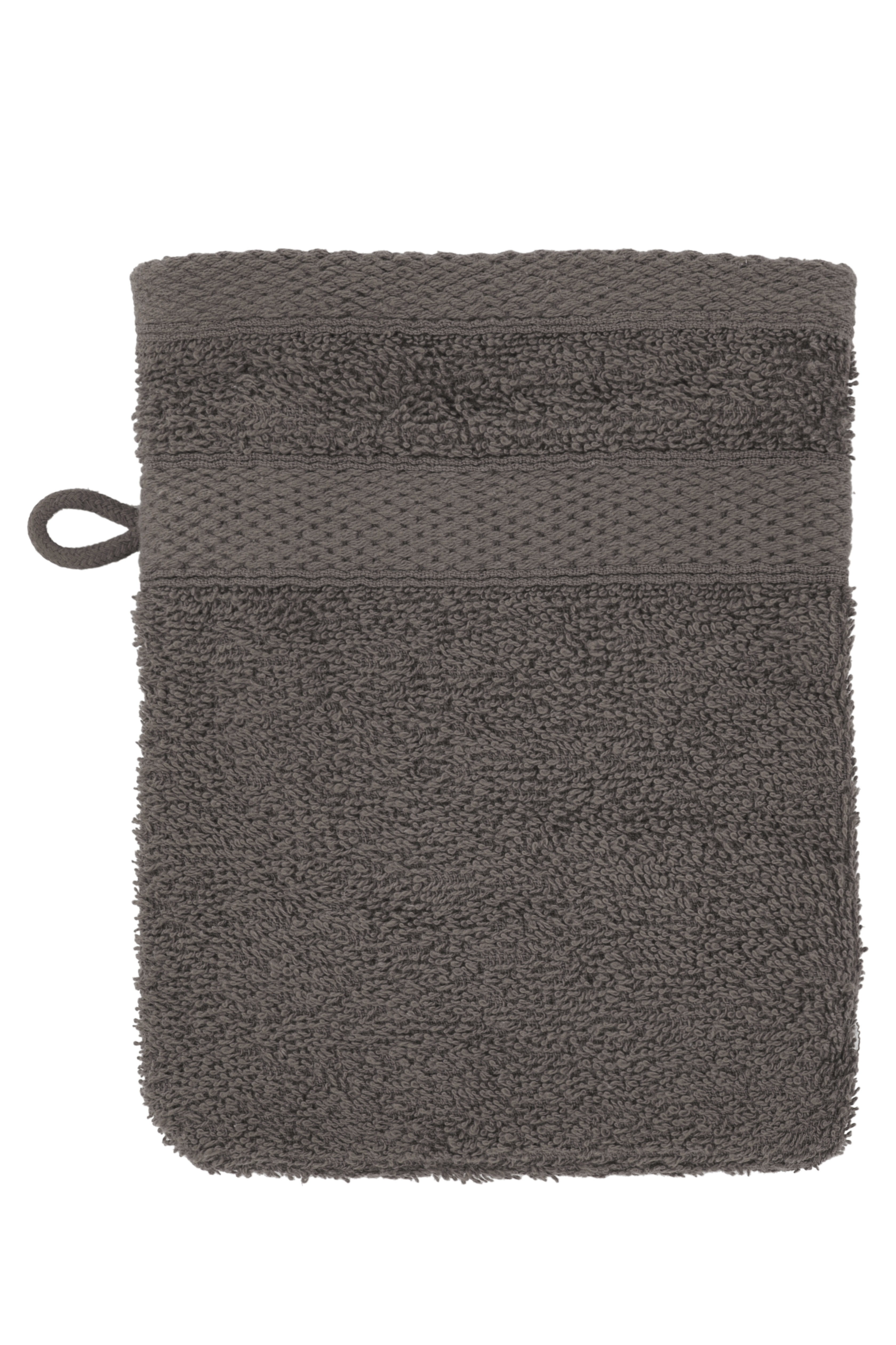 Gant de toilette 15x21cm, antracit grey - set2