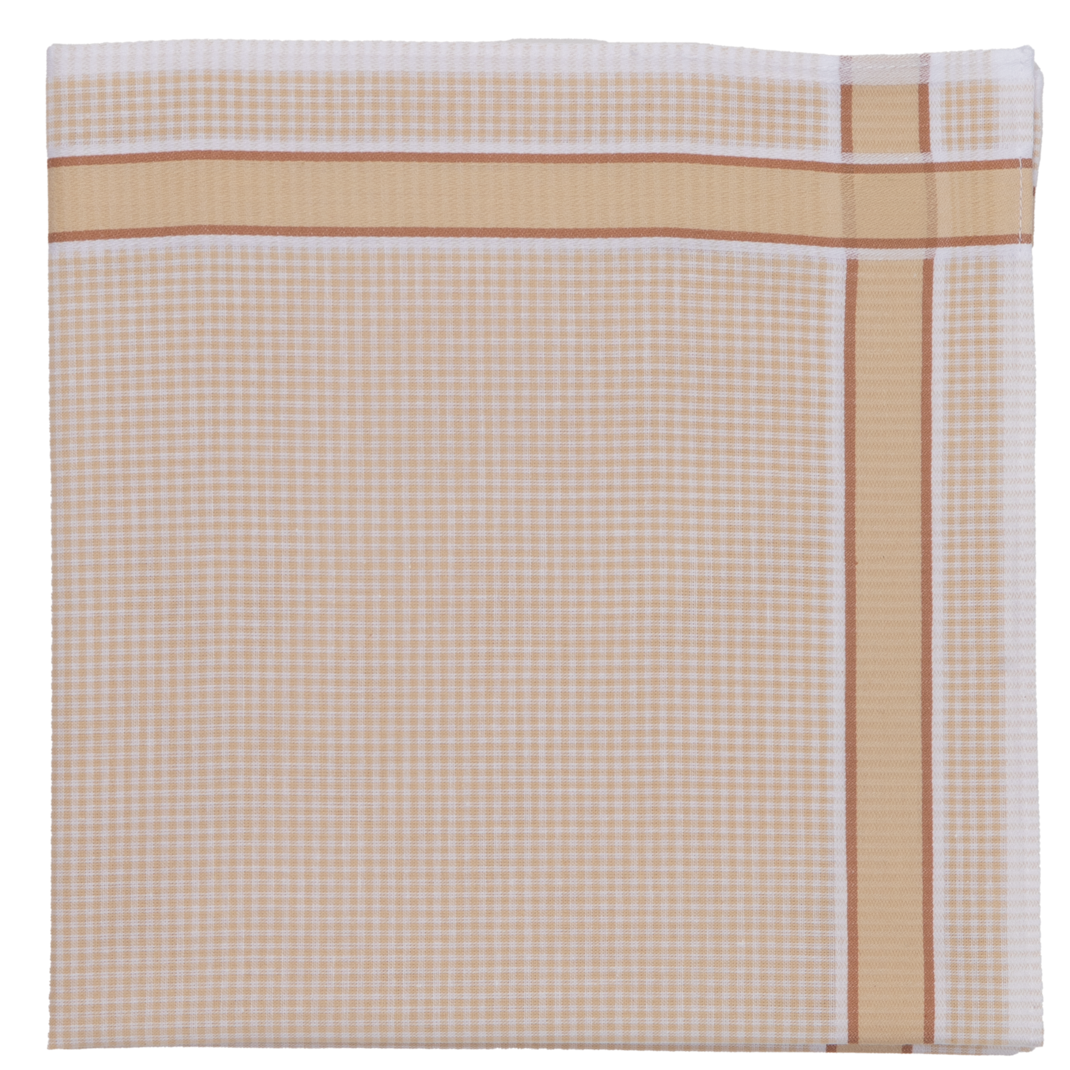 Men handkerchief ALTO 4 - SET/6 - 40x40 cm, indiantan