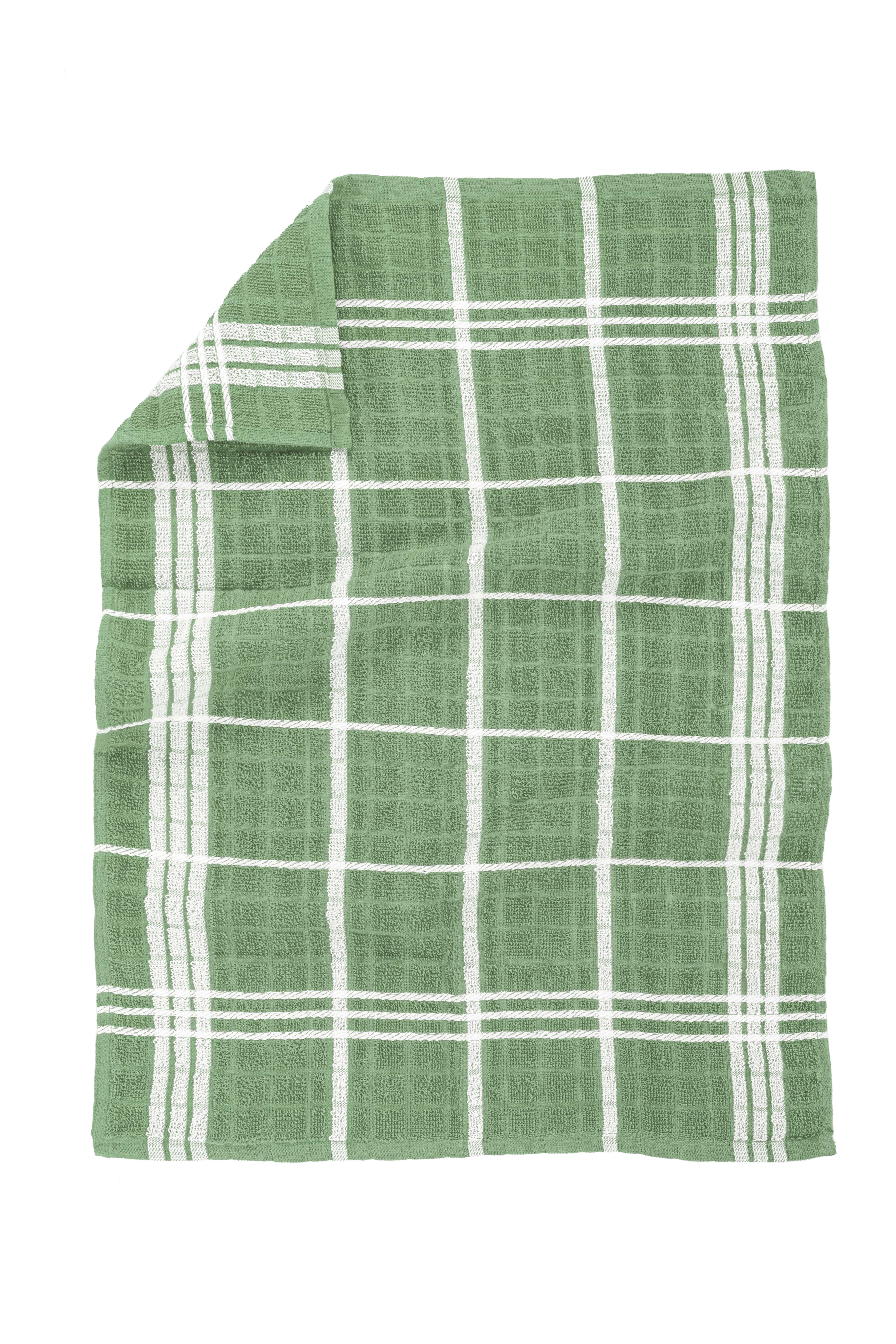 Torchon OMAN - SET/3 - 50x70 cm, green smoke