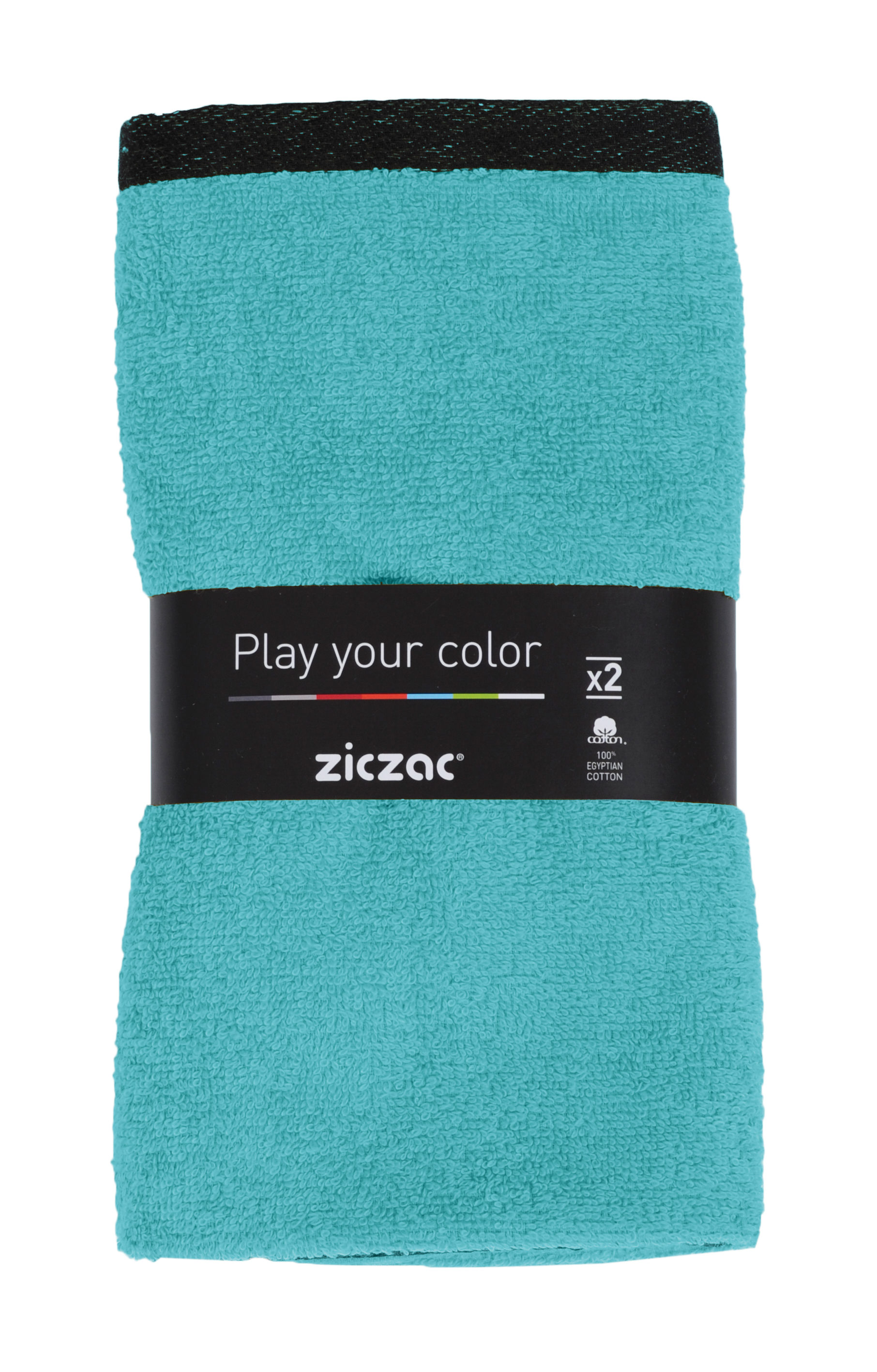 Serviette cuisine - SET/2 - 50x50 cm, turquoise