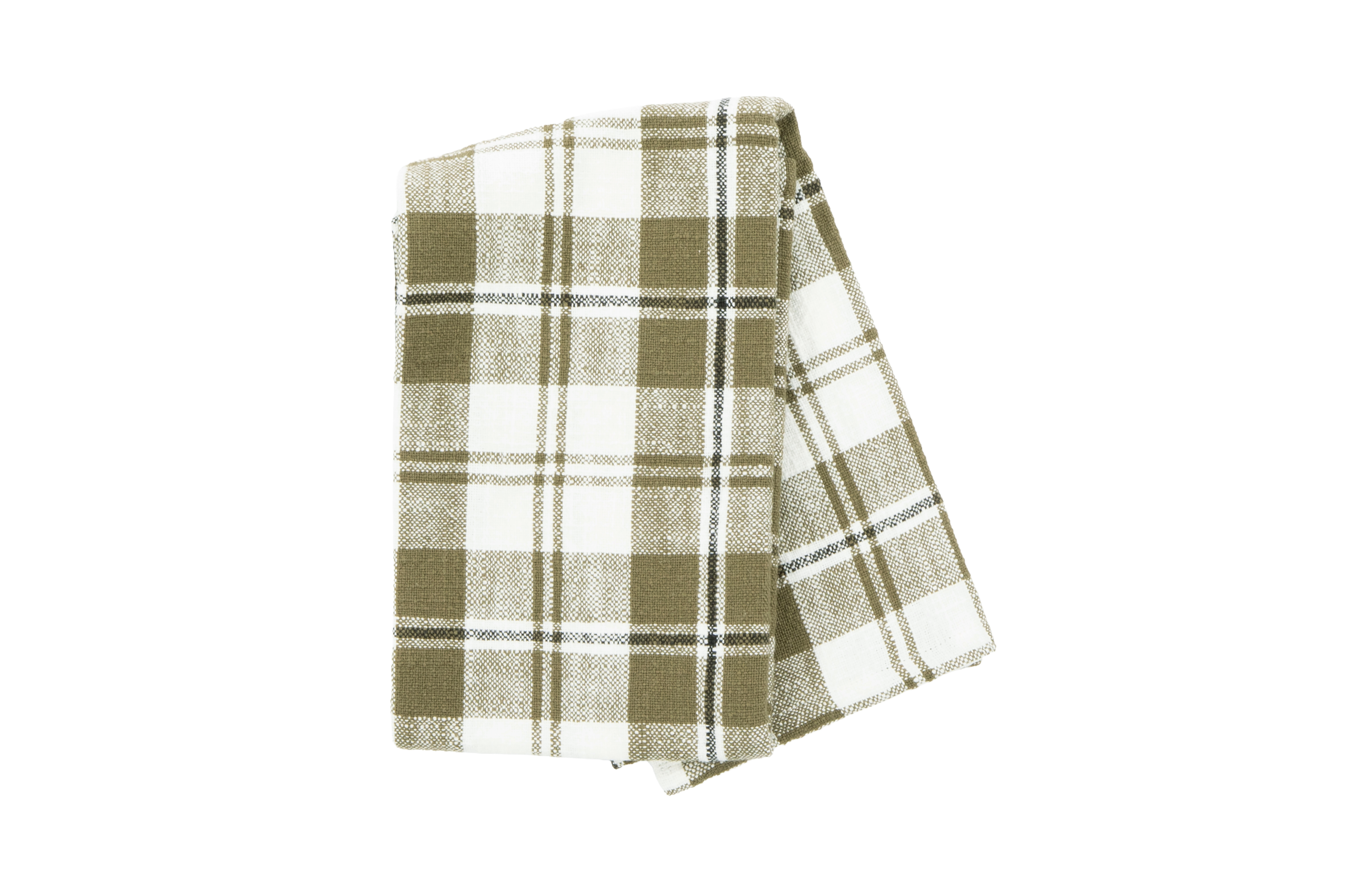 Torchon LAUREN - SET/2 - 50x70 cm, kaki vert
