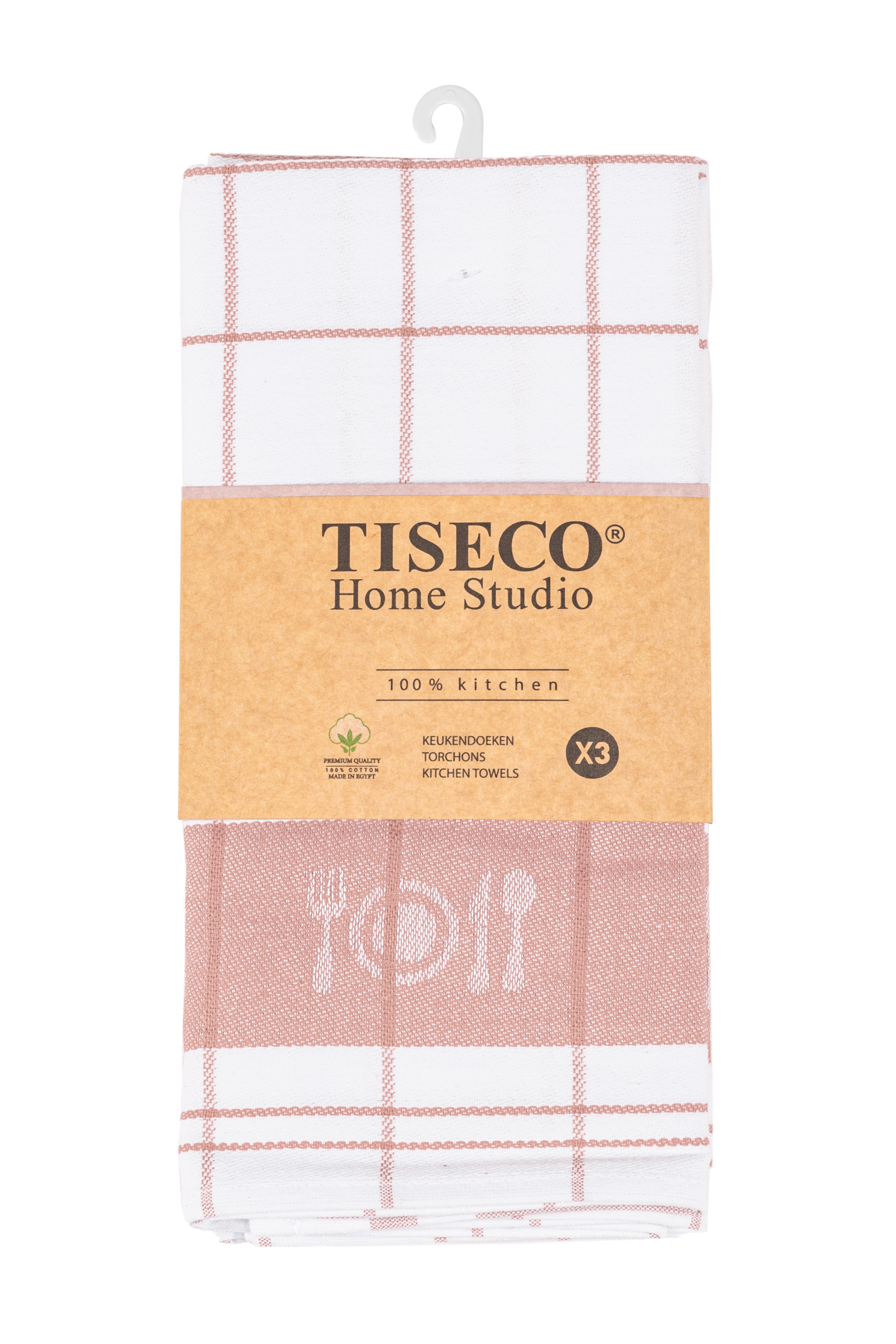 Kitchen towel PHARAO BML - SET/3 - 50x70 cm, pink
