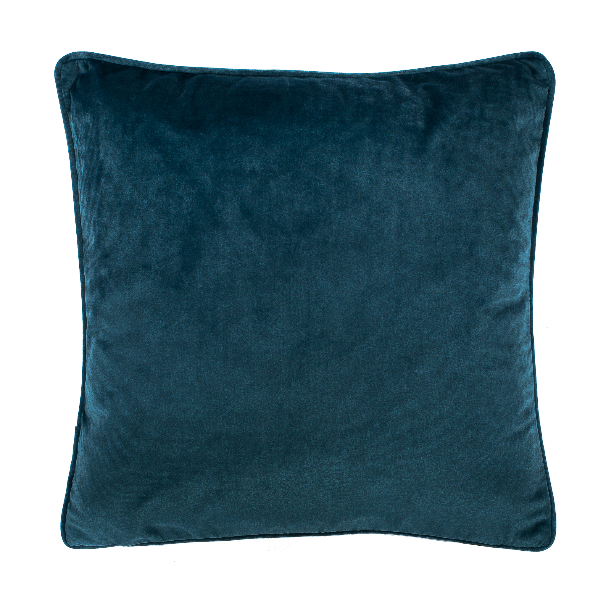 Cushion (filled) Microvelvet 45X45CM, dark blue