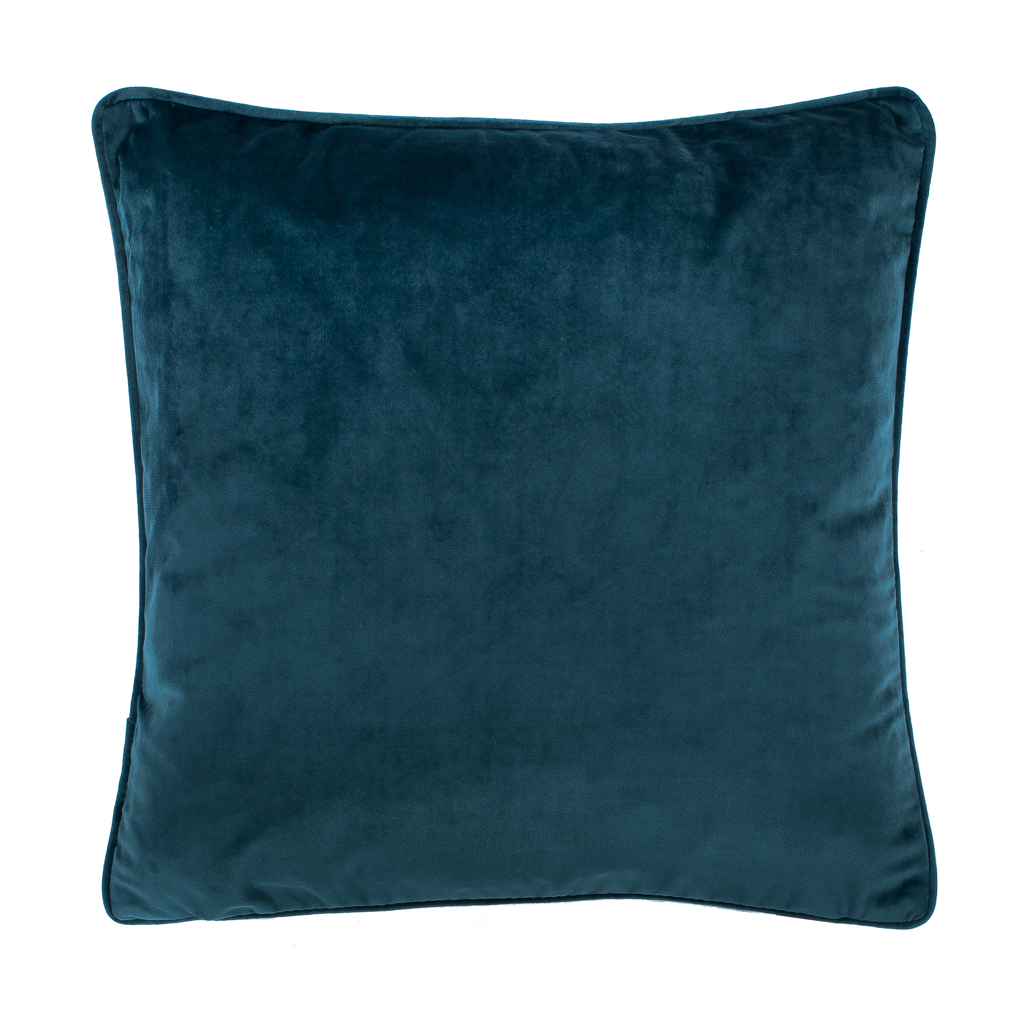 Kussen (gevuld) Microvelvet 45X45CM, dark blue