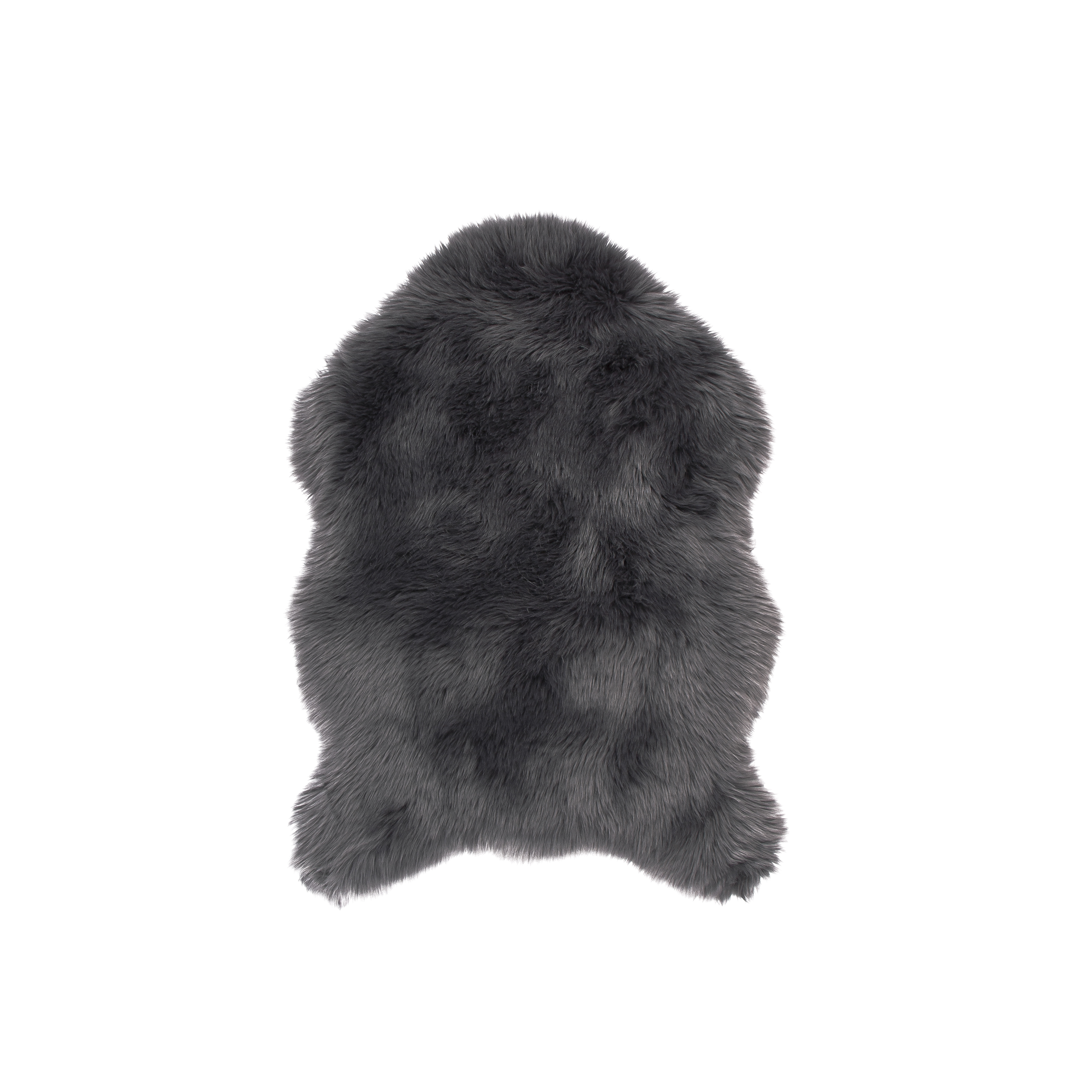 Sheepskin carpet 60x90 cm, grey