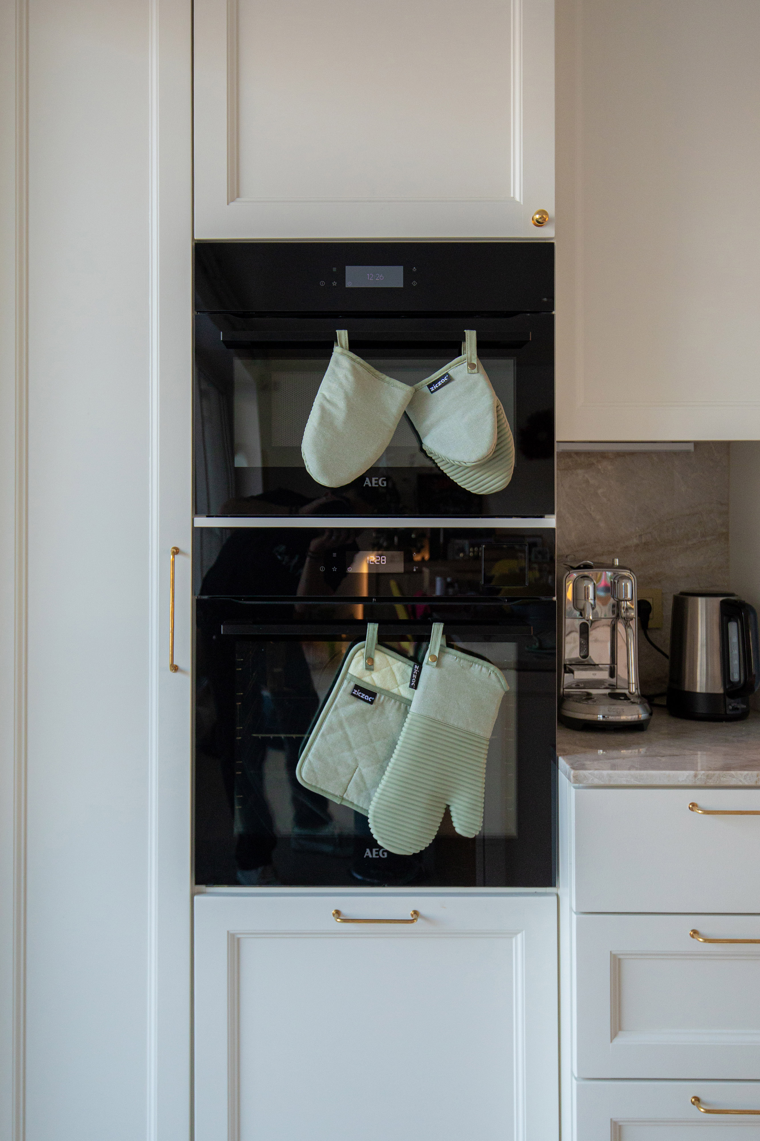 Potholder SILO - SET/2 - 18x25,5 cm, green tea