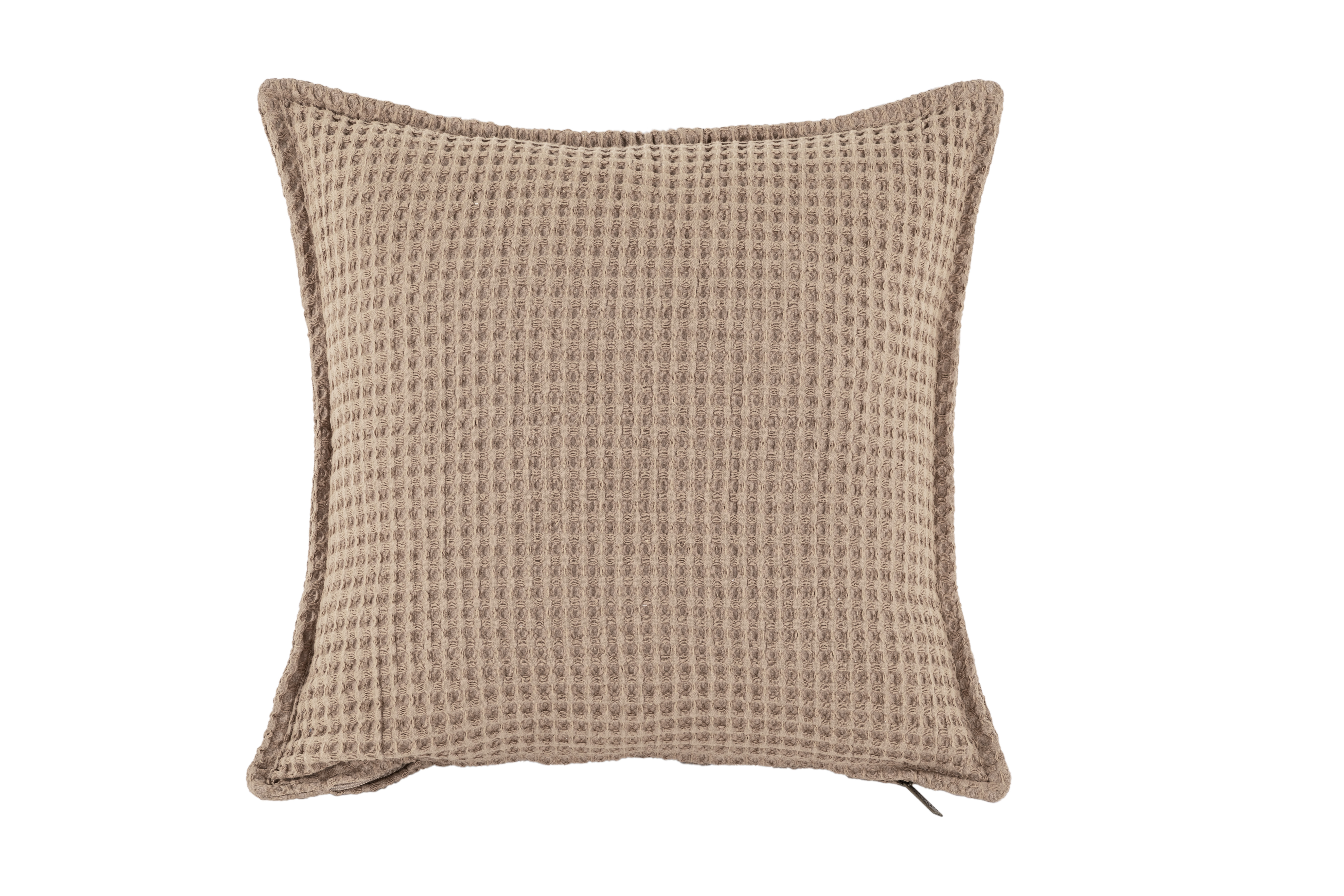 Cushion (filled) HONEYCOMB 45X45cm, taupe