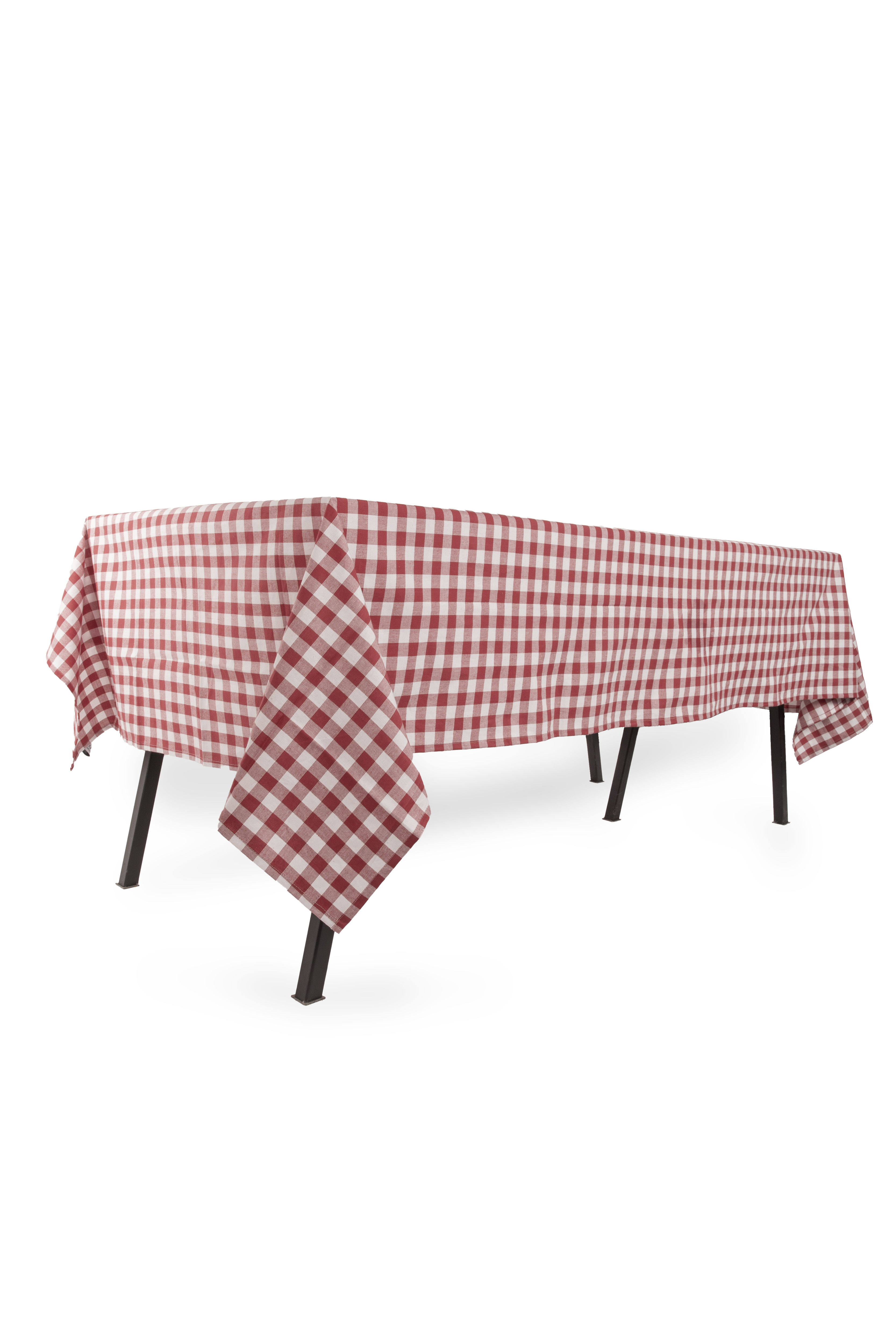 Table cloth GINGHAM - 150x300 cm, red
