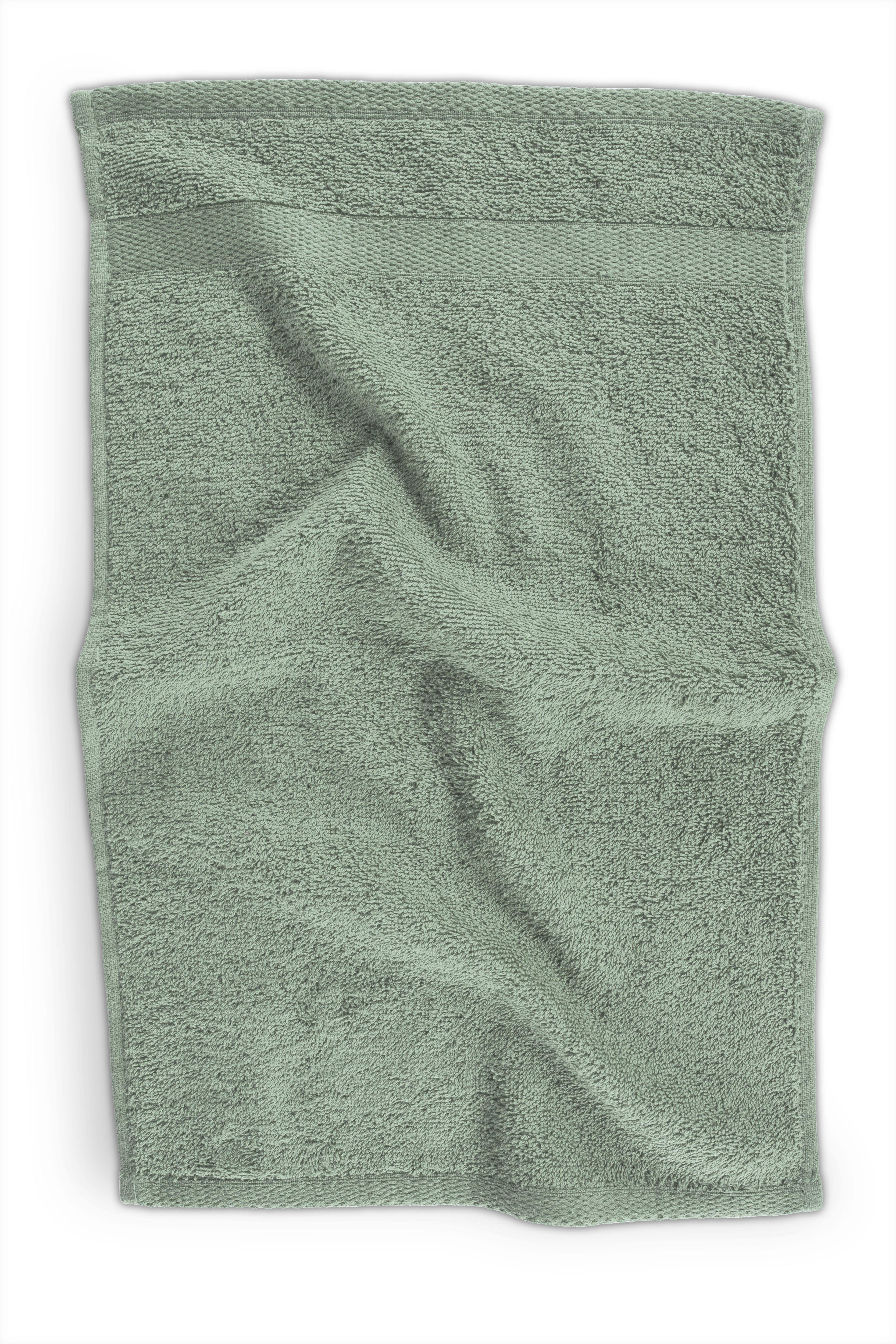 Handtowel 30x50cm, stone green 