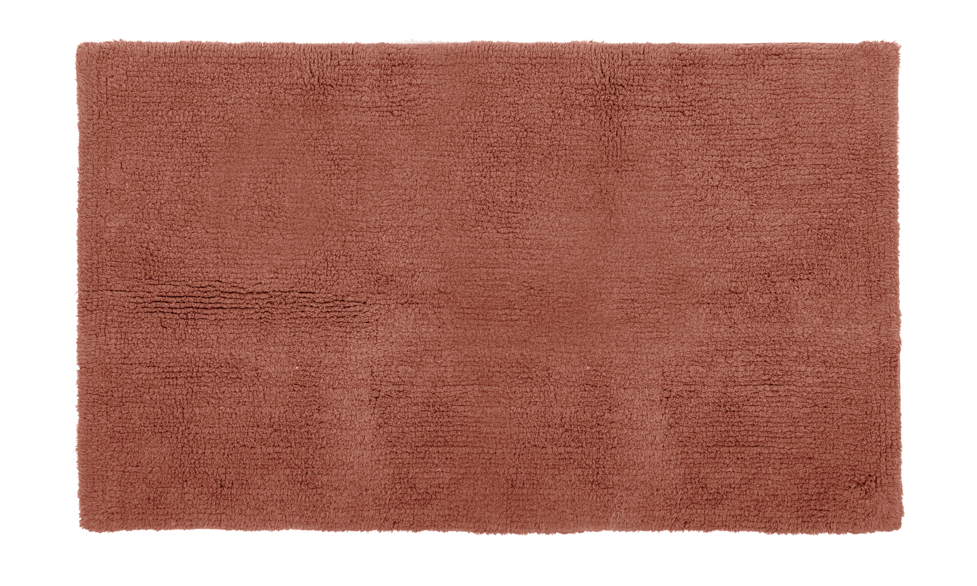Bath carpet RIVA - cotton anti-slip, 60x100cm, terra