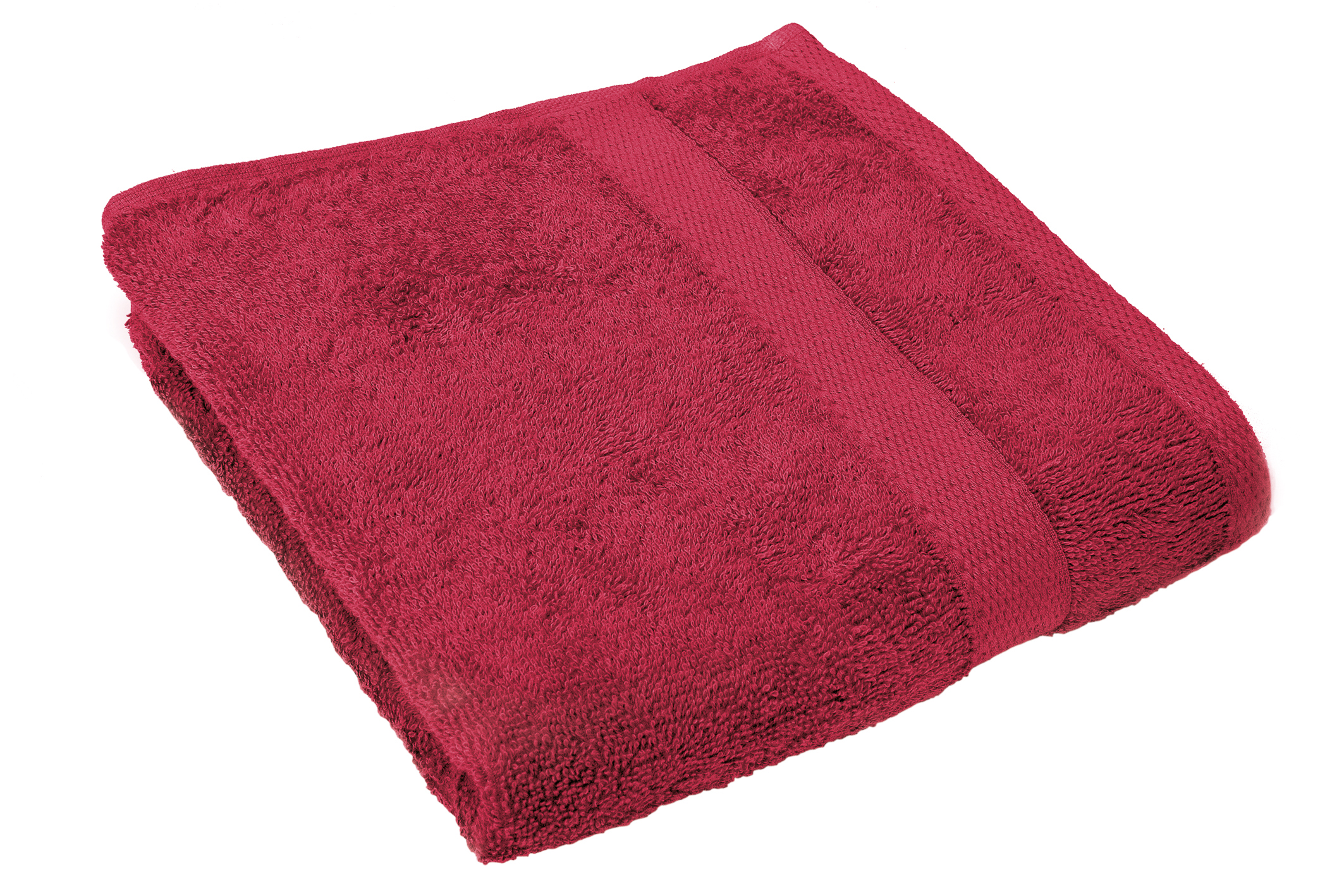 Shower towel 100x150cm, red