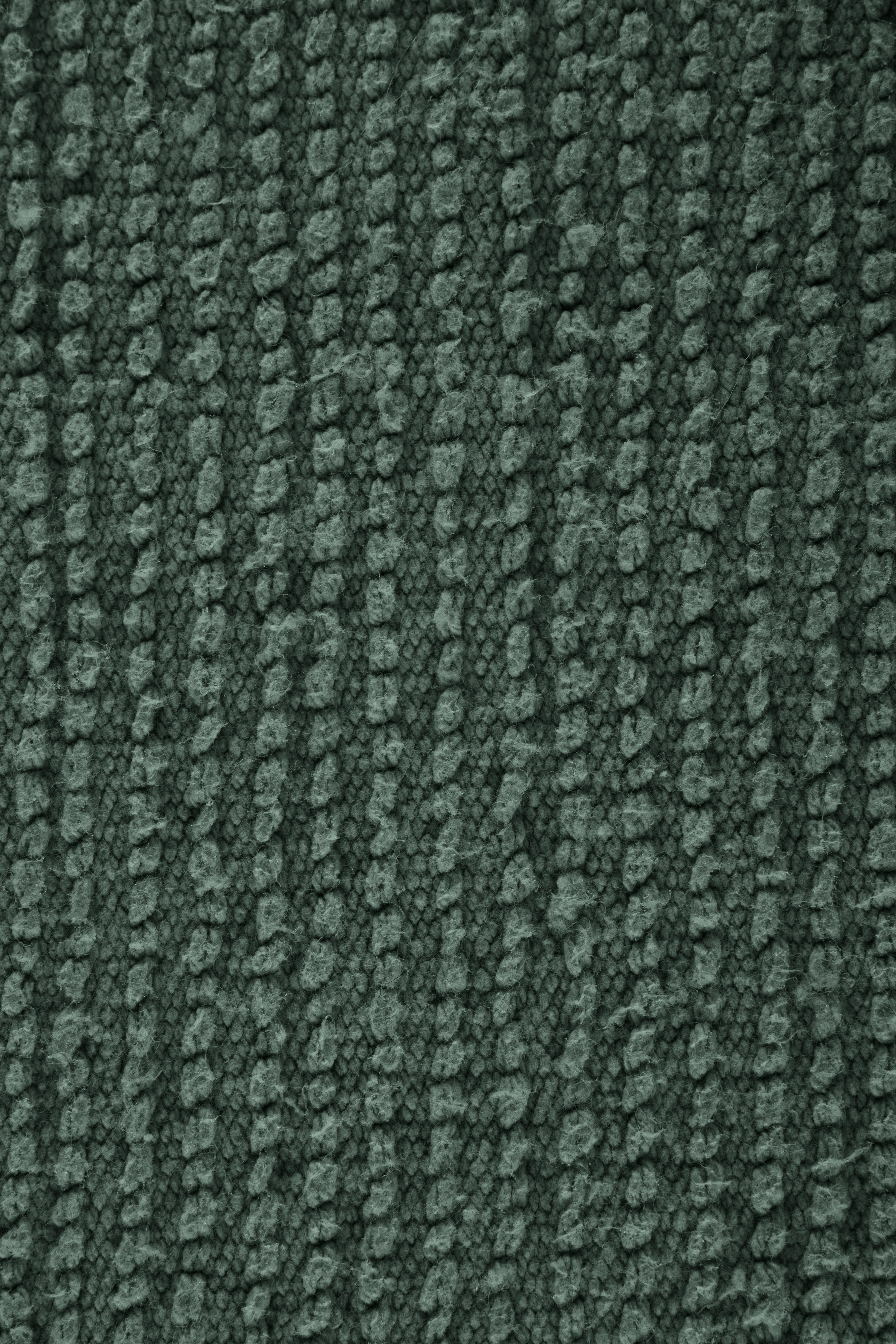 RIVA tapis de bain - coton antidérapant, 60x60cm, dark green