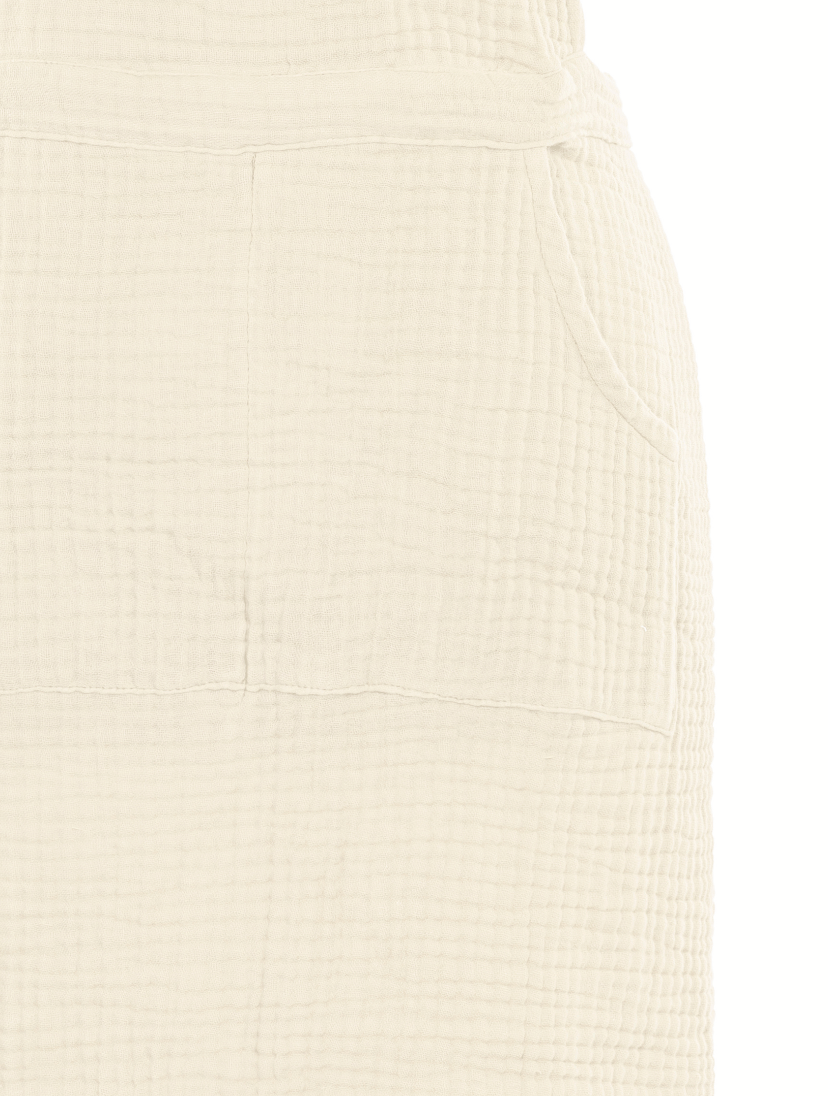 Apron SUZETTE (Sling Back), 74x85 cm, ivory