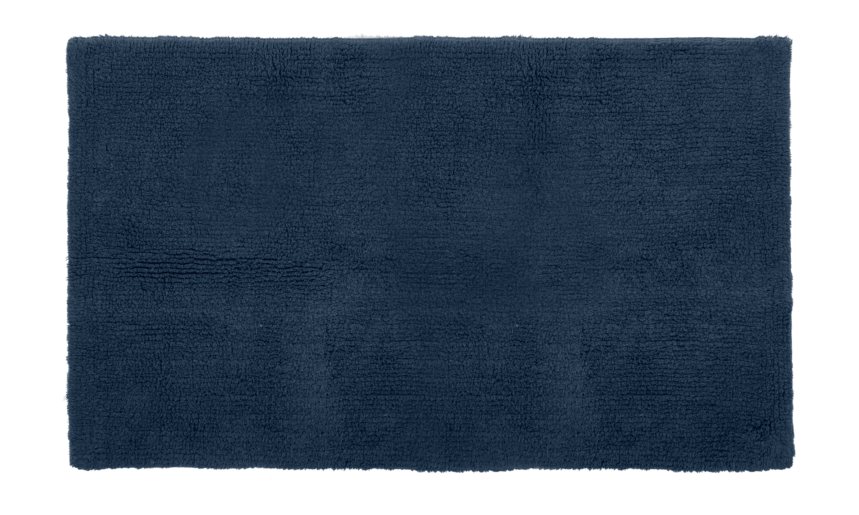 Bath carpet RIVA - cotton anti-slip, 60x100cm, insigna blue