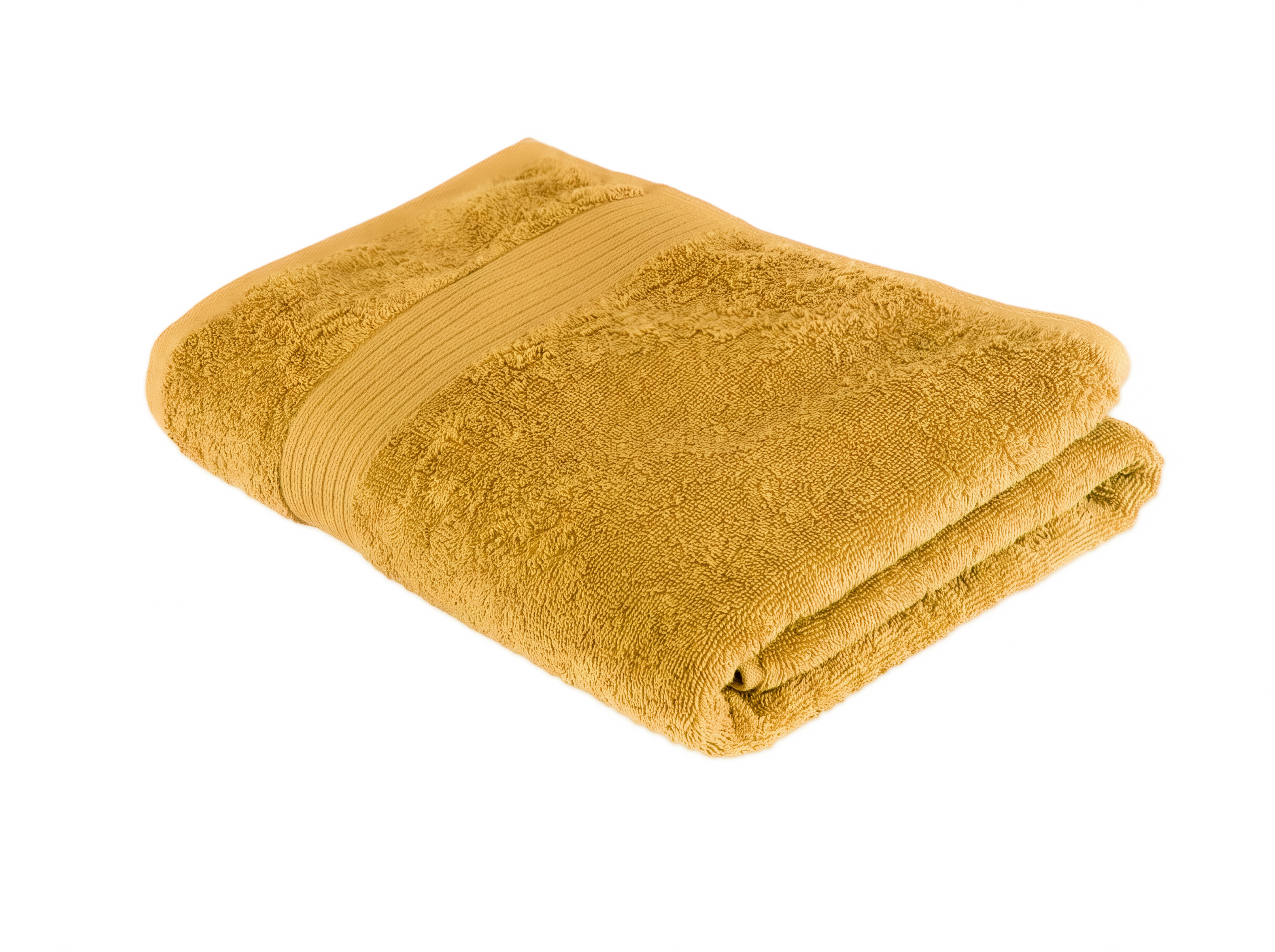 Bath towel EDEN - 70x140 cm, dark yellow