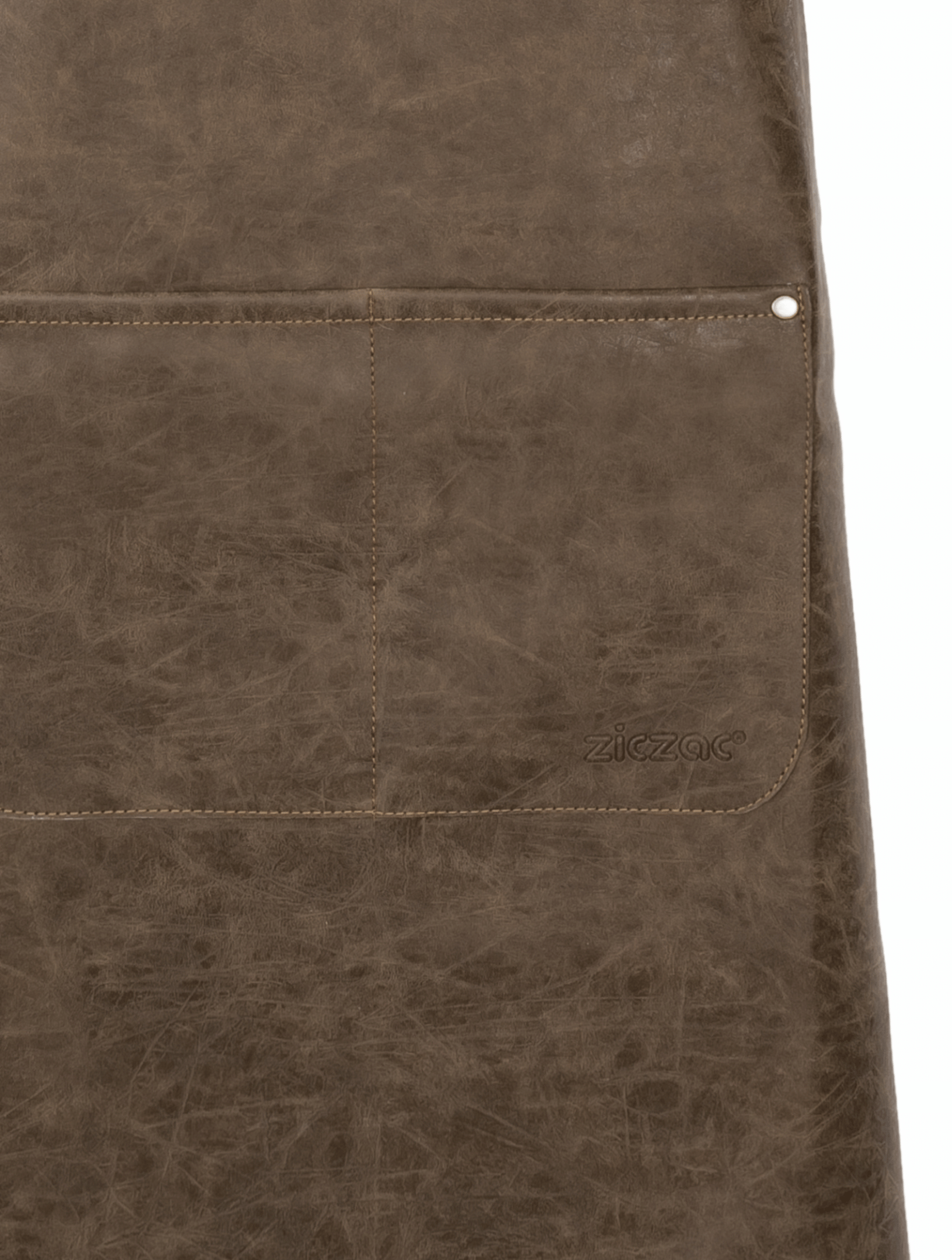 Apron TRUMAN (Sling Back Barber Style), 64x85 cm, coffee