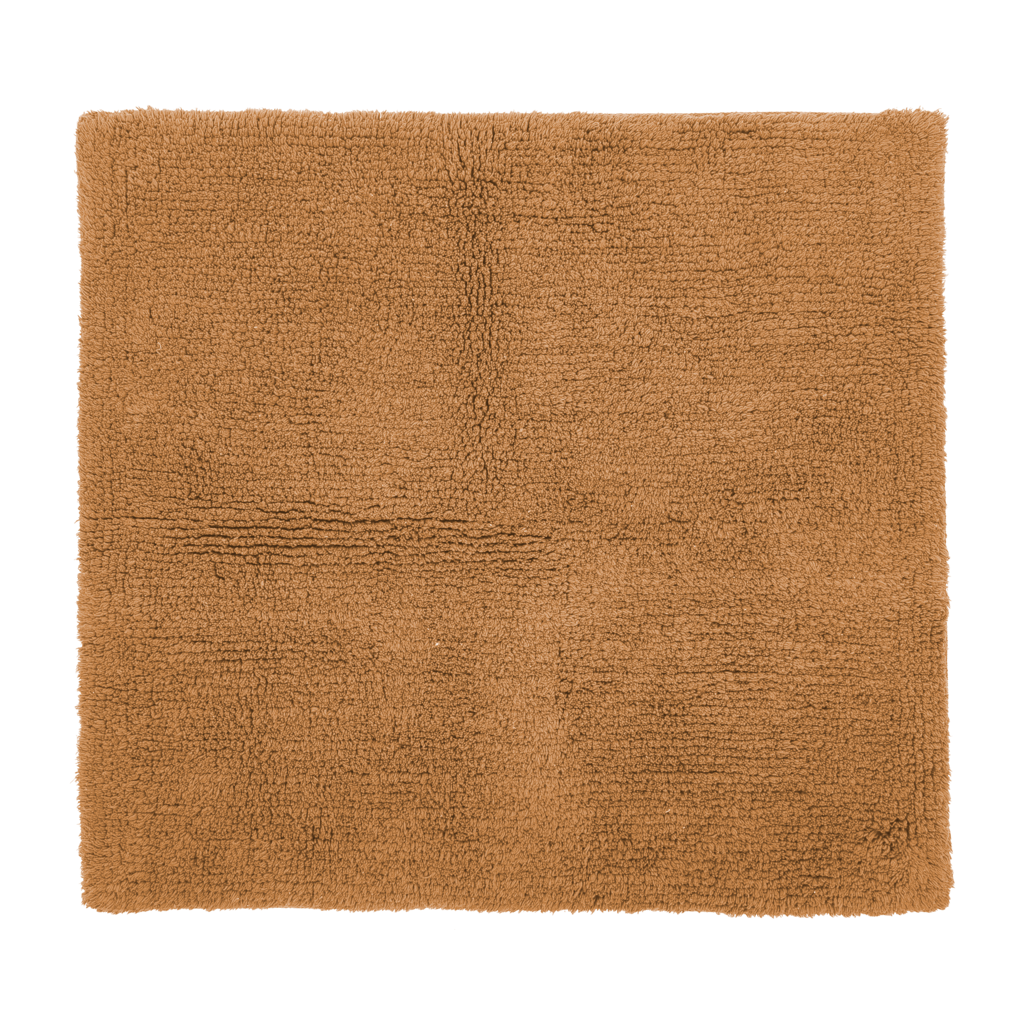 RIVA bath carpet - cotton anti-slip, 60x60cm, indian tan