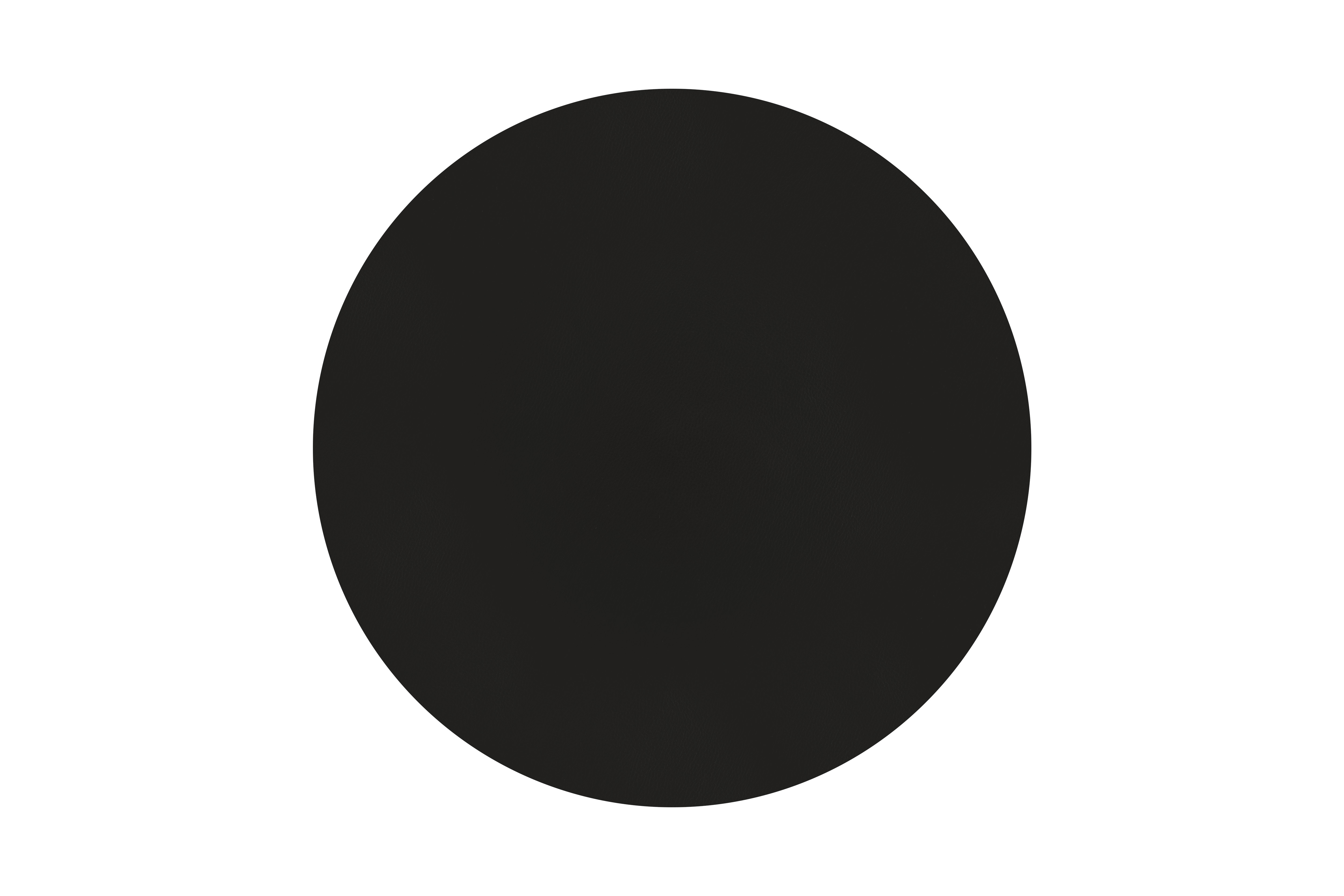 Coaster TOGO - SET/4 - Rond - 10 cm, black