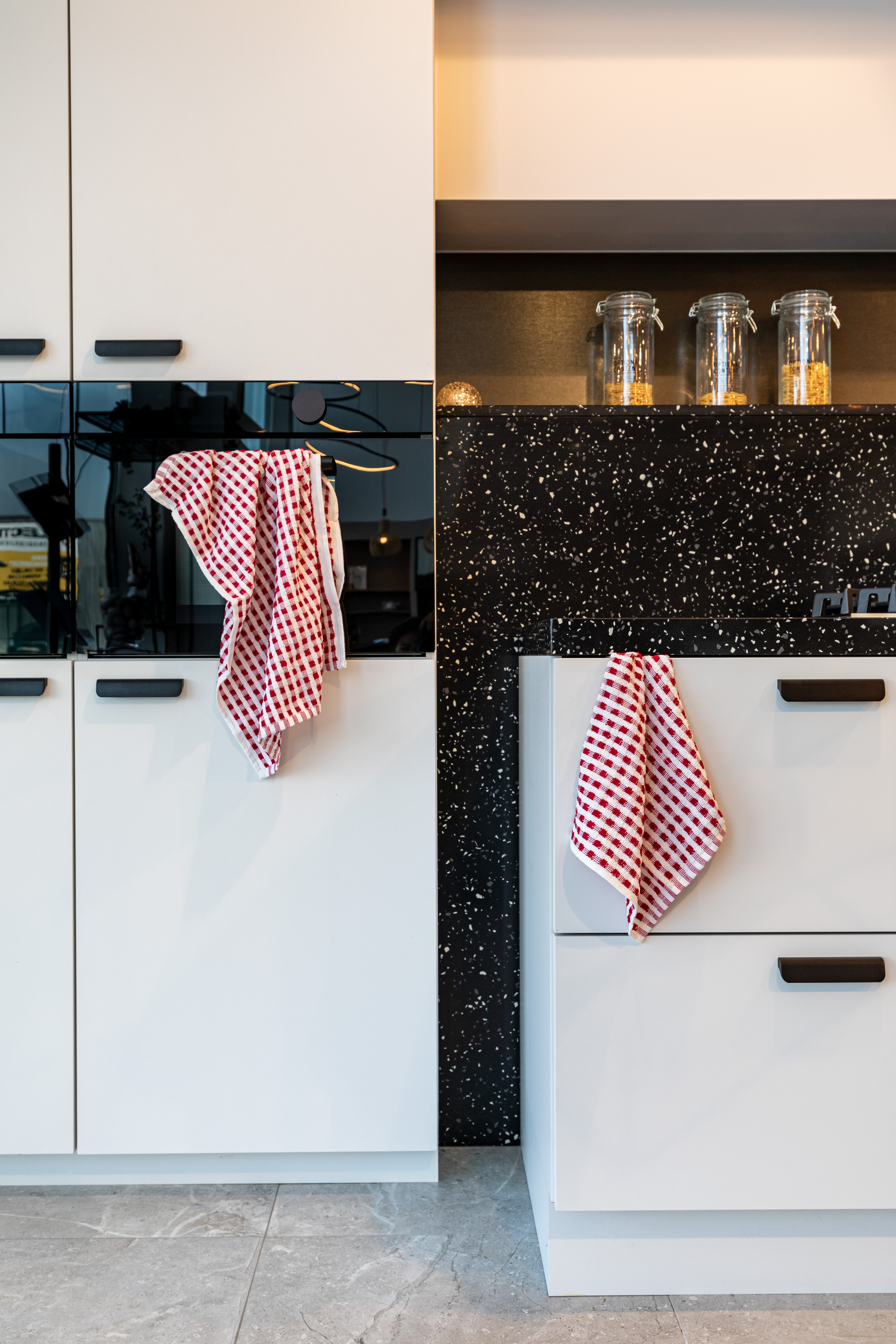 Kitchentowel OMAN 50x70cm - set/3 - black