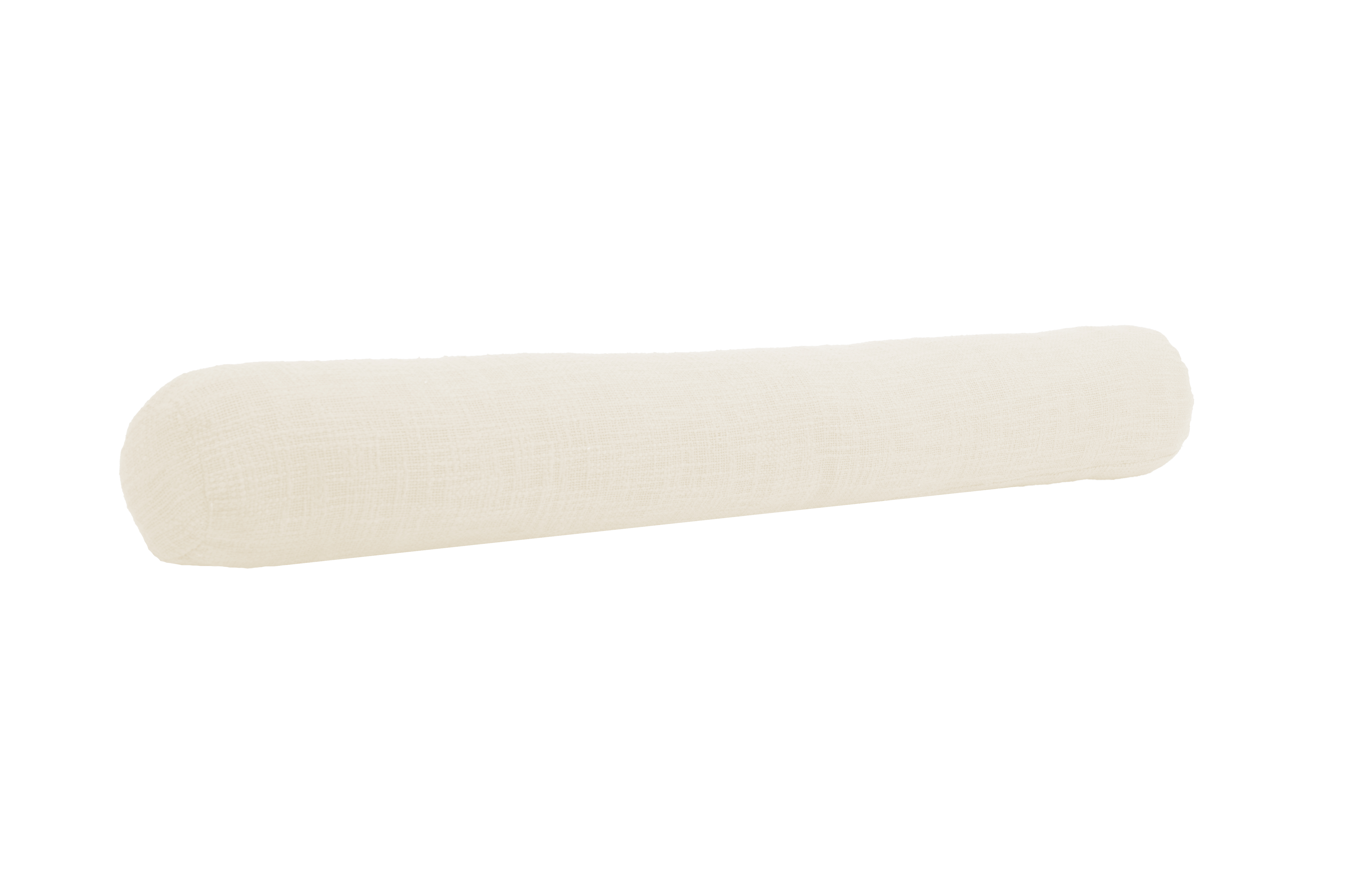 Boudin de porte COTTON SLUB - 100% coton, 10*90cm, ivory