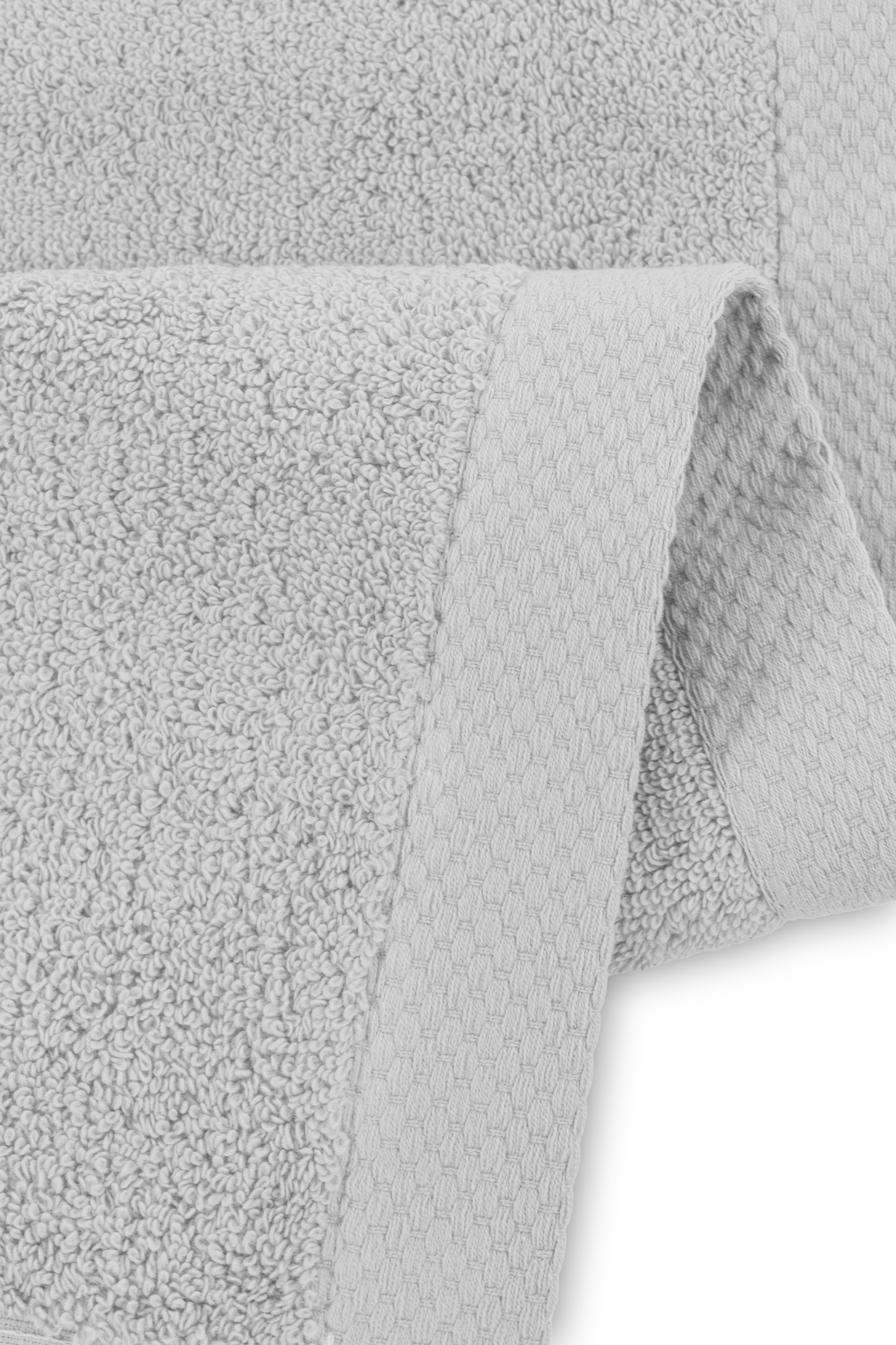 Shower towel DELUX 100x150cm, cool grey