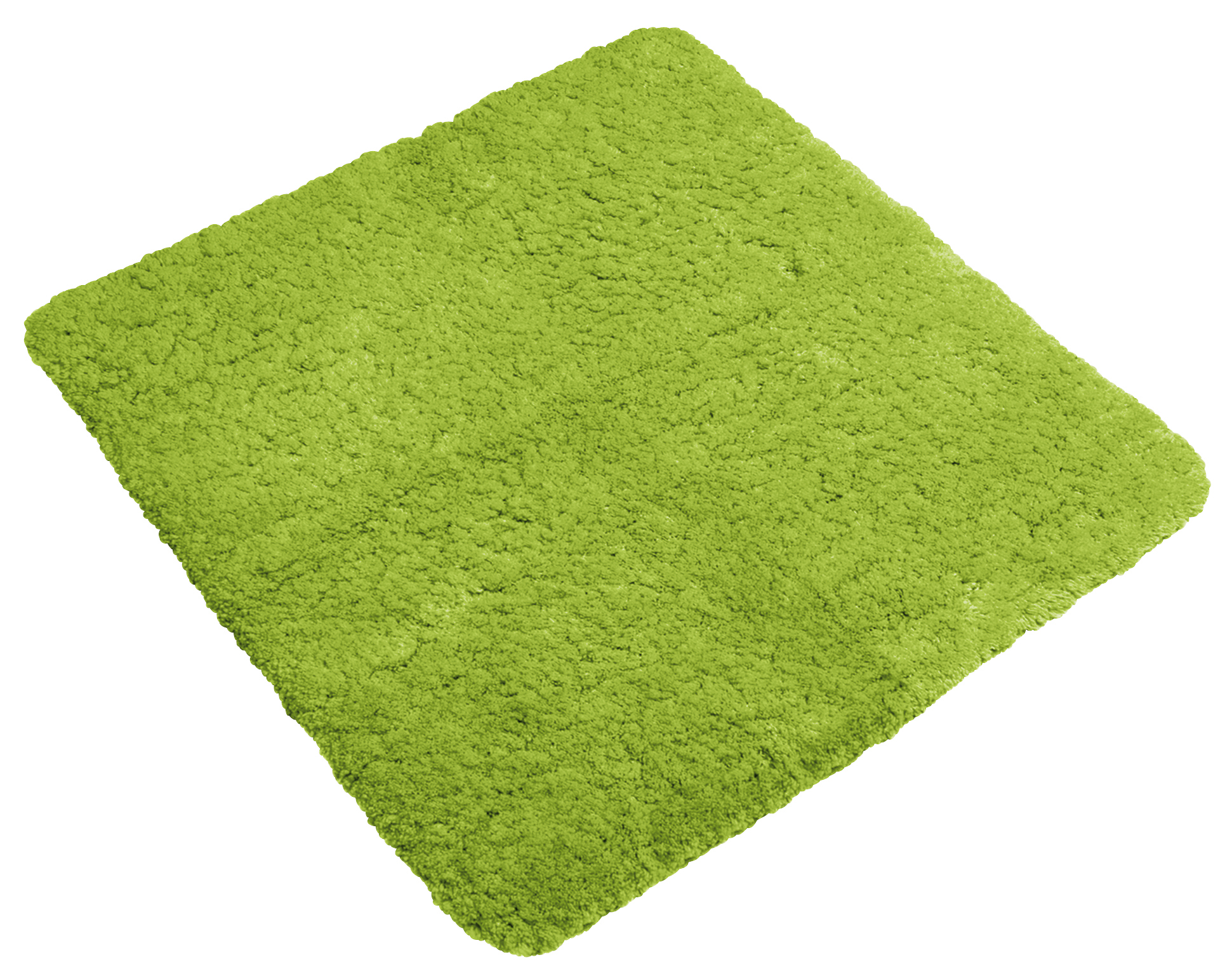 Bath carpet microfiber antislip 60x60 macaw green
