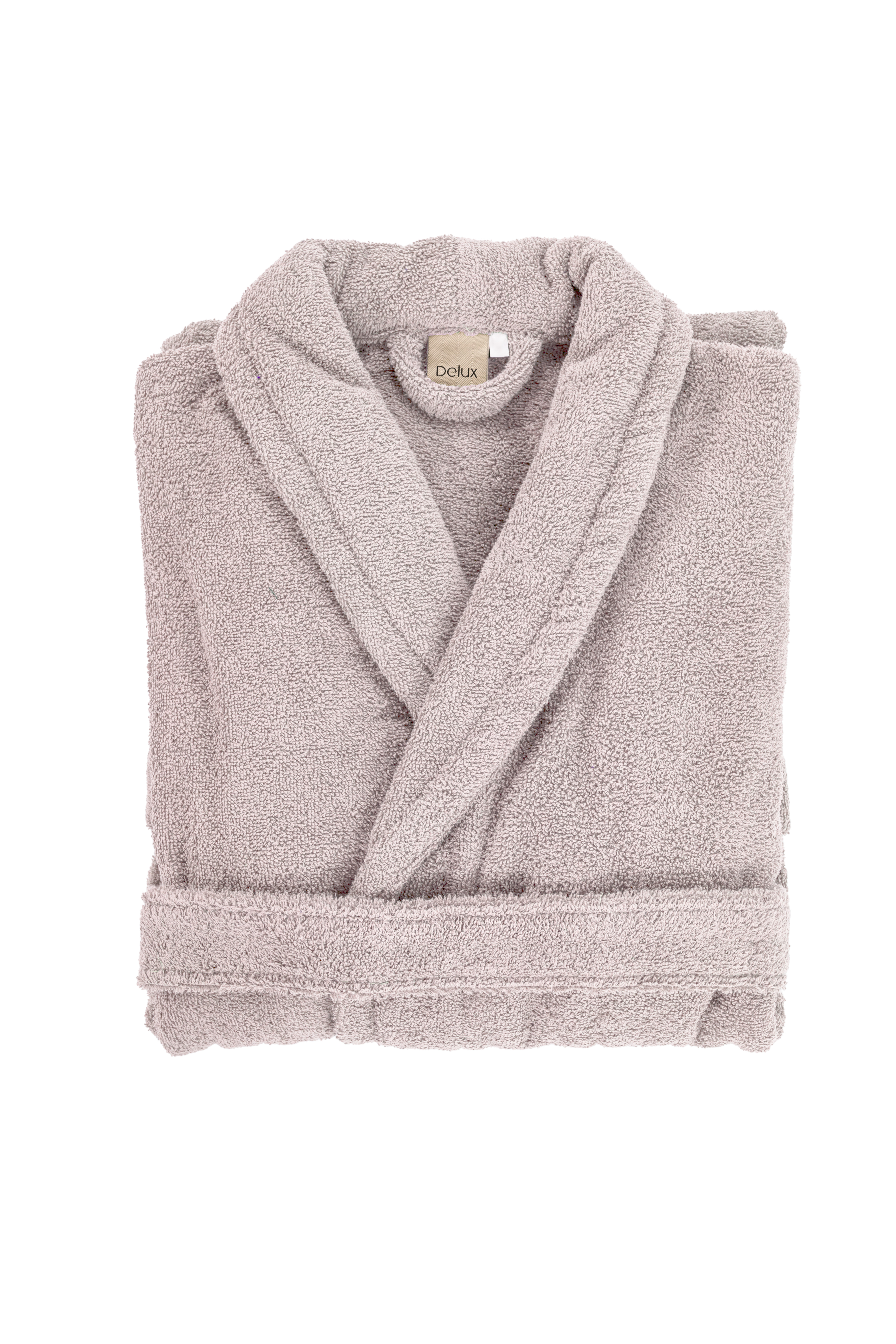 Bathrobe DELUX - S/M, soft pink