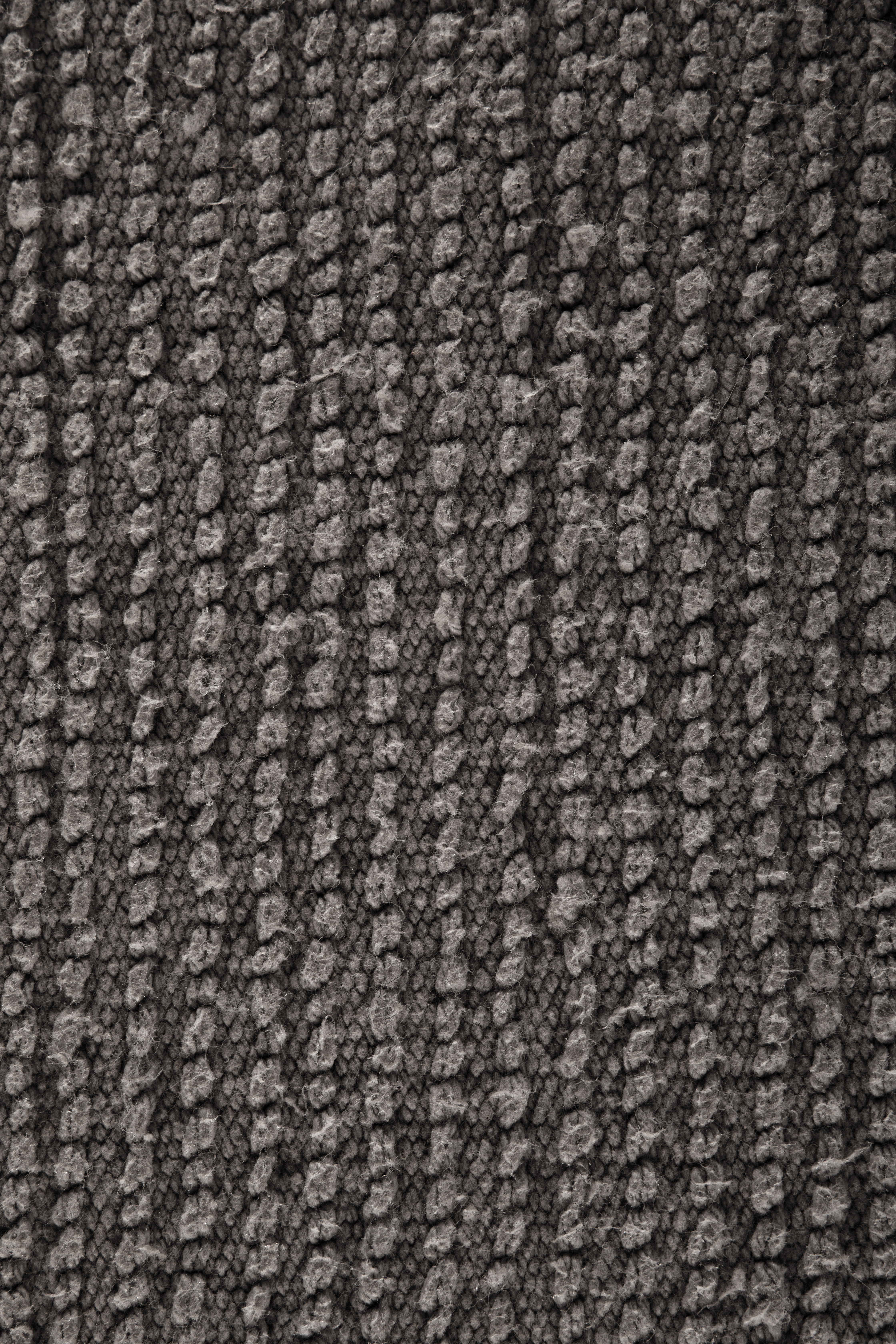 Bath mat RIVA - Cotton - Non-slip - 60x100 cm, grey