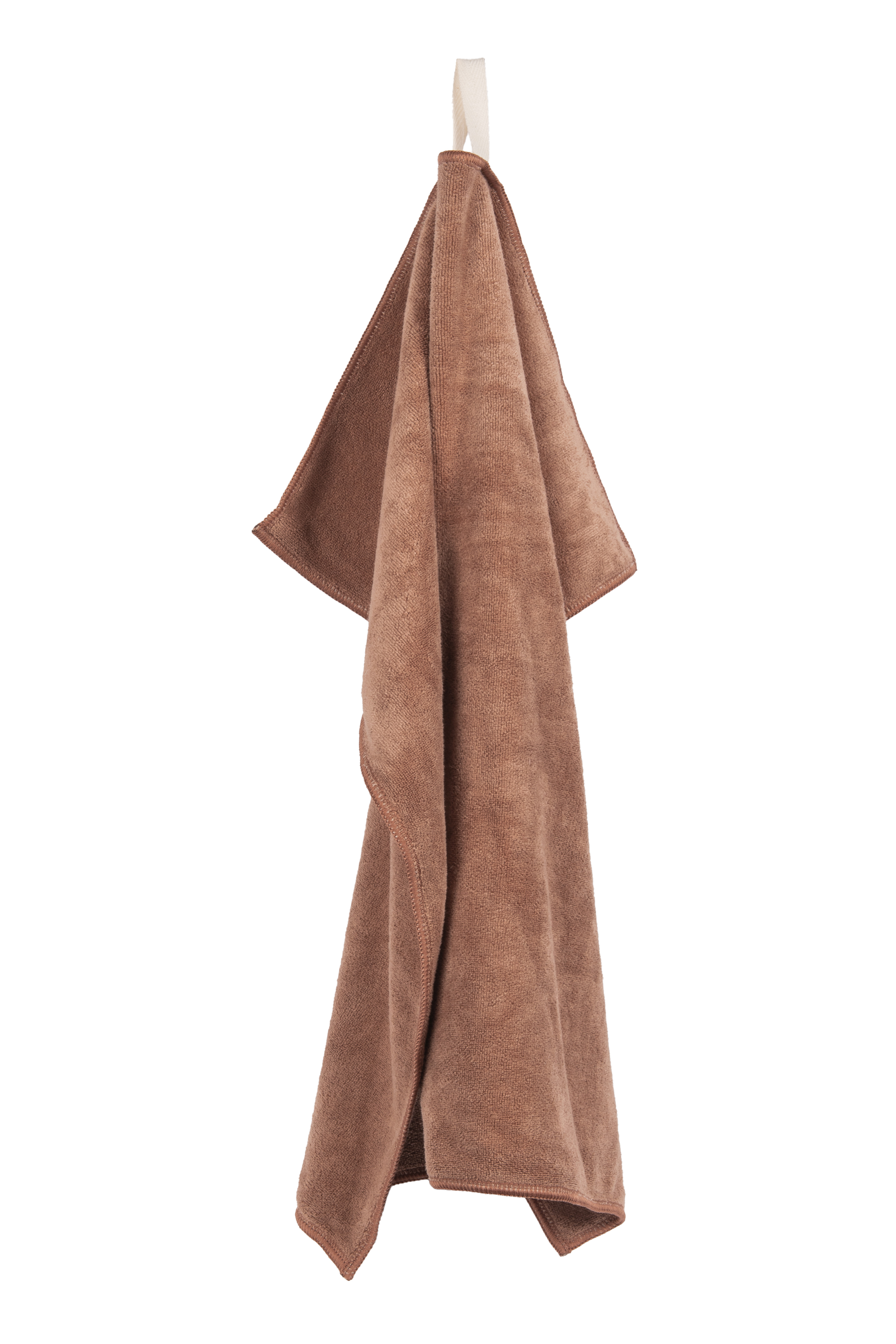 Handdoek ESSENTIALS - Microvezel - SET/2 - 50x50 cm, cognac
